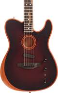 Fender 2023 American Acoustasonic Telecaster All-Mahogany Ebony Fingerboard Bourbon Burst (Pre-Owned) #US230543A