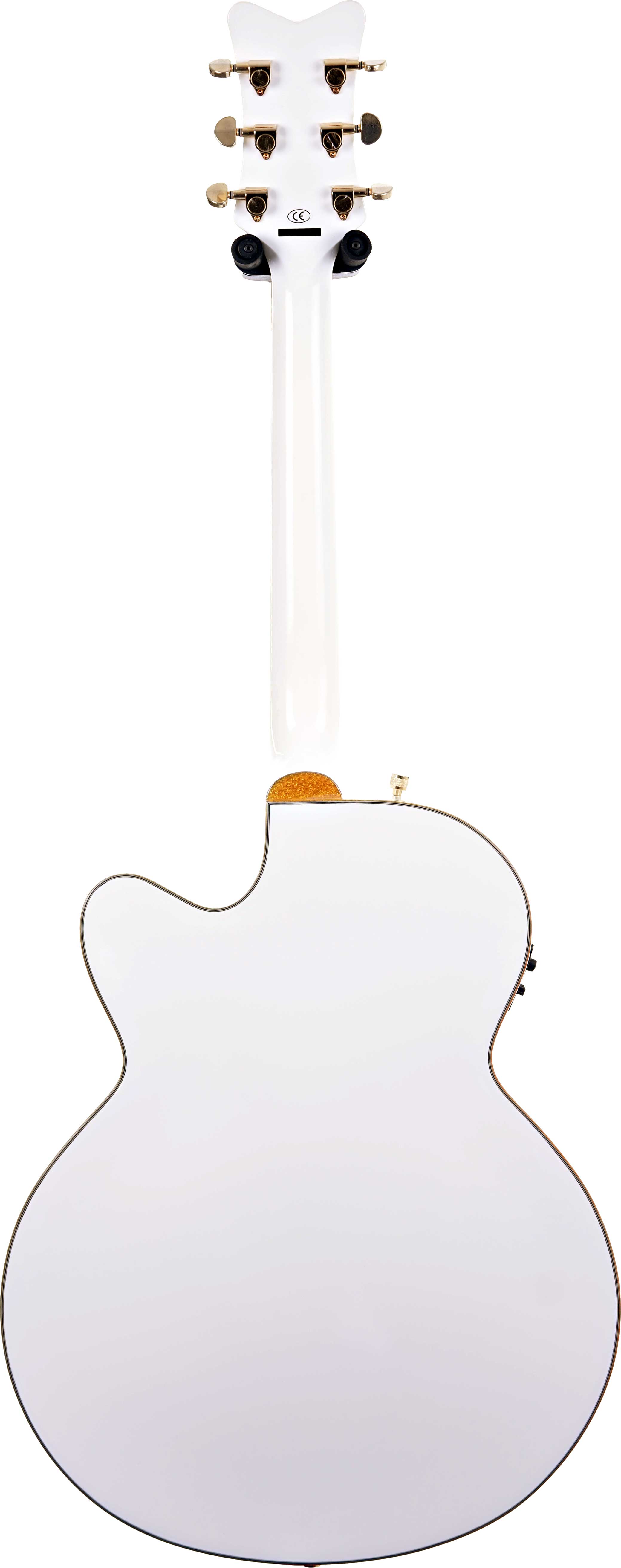 Gretsch 2017 G5022CWFE Rancher Falcon Jumbo Electric White (Pre-Owned) #IS171206605