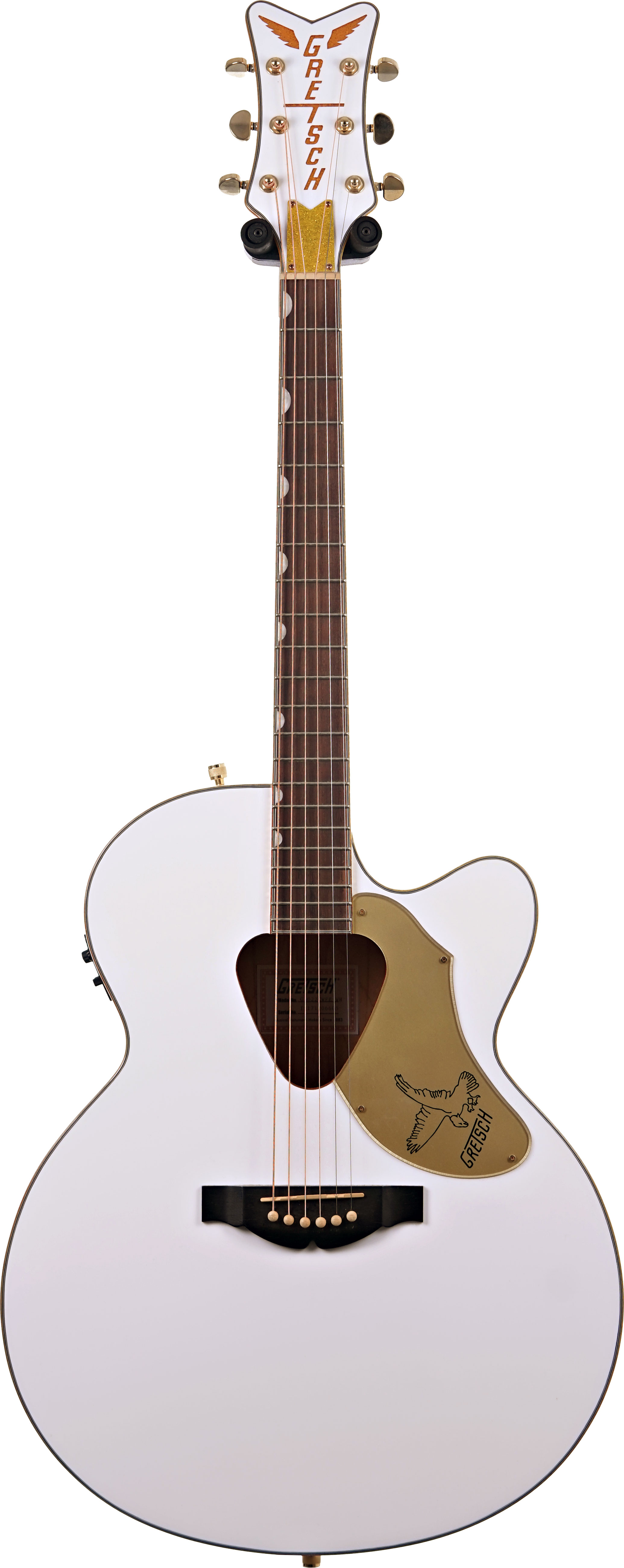 Gretsch 2017 G5022CWFE Rancher Falcon Jumbo Electric White (Pre-Owned) #IS171206605