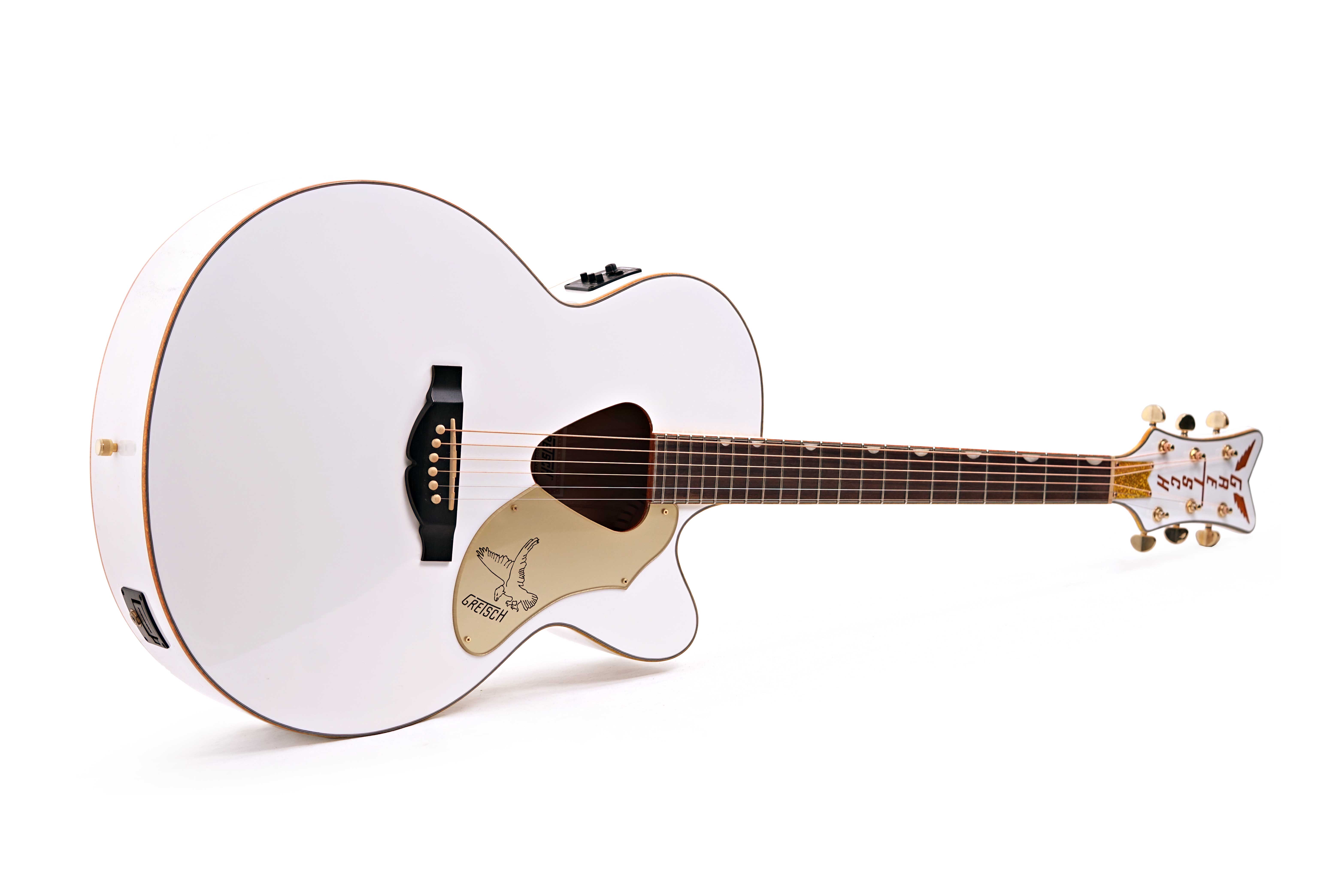 Gretsch 2017 G5022CWFE Rancher Falcon Jumbo Electric White (Pre-Owned) #IS171206605
