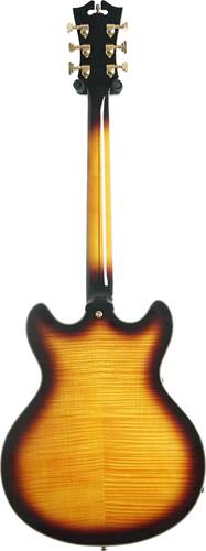 D'Angelico 2014 EX-DC SP Double Cutaway Vintage Sunburst Left Handed (Pre-Owned) #US14030095 D'Angelico 2014 EX-DC SP Double Cutaway Vintage Sunburst Left Handed (Pre-Owned) #US14030095