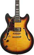 D'Angelico 2014 EX-DC SP Double Cutaway Vintage Sunburst Left Handed (Pre-Owned) #US14030095