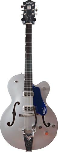 Gretsch G6118T Players Edition Anniversary 2-Tone Iridium Silver/Azure Metallic (Pre-Owned) #JT17113257 Gretsch G6118T Players Edition Anniversary 2-Tone Iridium Silver/Azure Metallic (Pre-Owned) #JT17113257