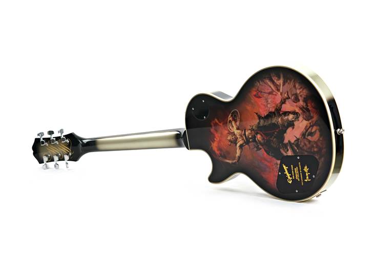 Epiphone 2022 Adam Jones Les Paul Custom Art Frazetta Berserker (Pre-Owned) #22041533120 Epiphone 2022 Adam Jones Les Paul Custom Art Frazetta Berserker (Pre-Owned) #22041533120