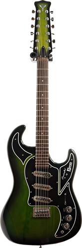 Burns 2013 Double Six 12 String Greenburst (Pre-Owned) #379 Burns 2013 Double Six 12 String Greenburst (Pre-Owned) #379