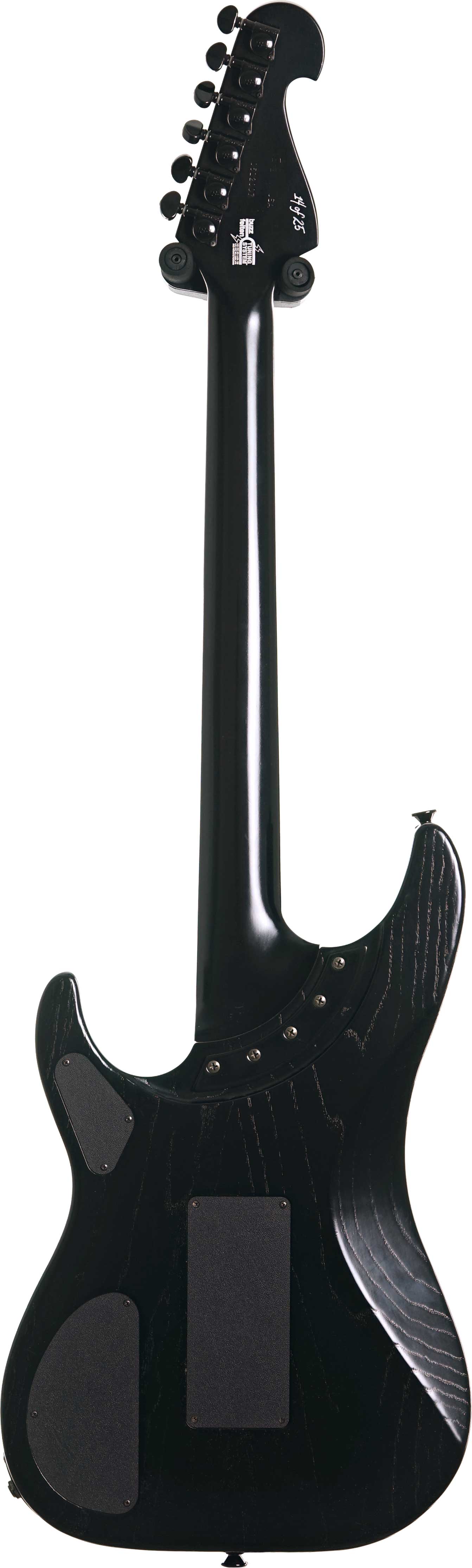 Washburn USA Custom Shop N4 Nuno Bettencourt Swamp Ash Sandblasted Black 14 of 25 (Pre-Owned) N4ESAMB  #0512007