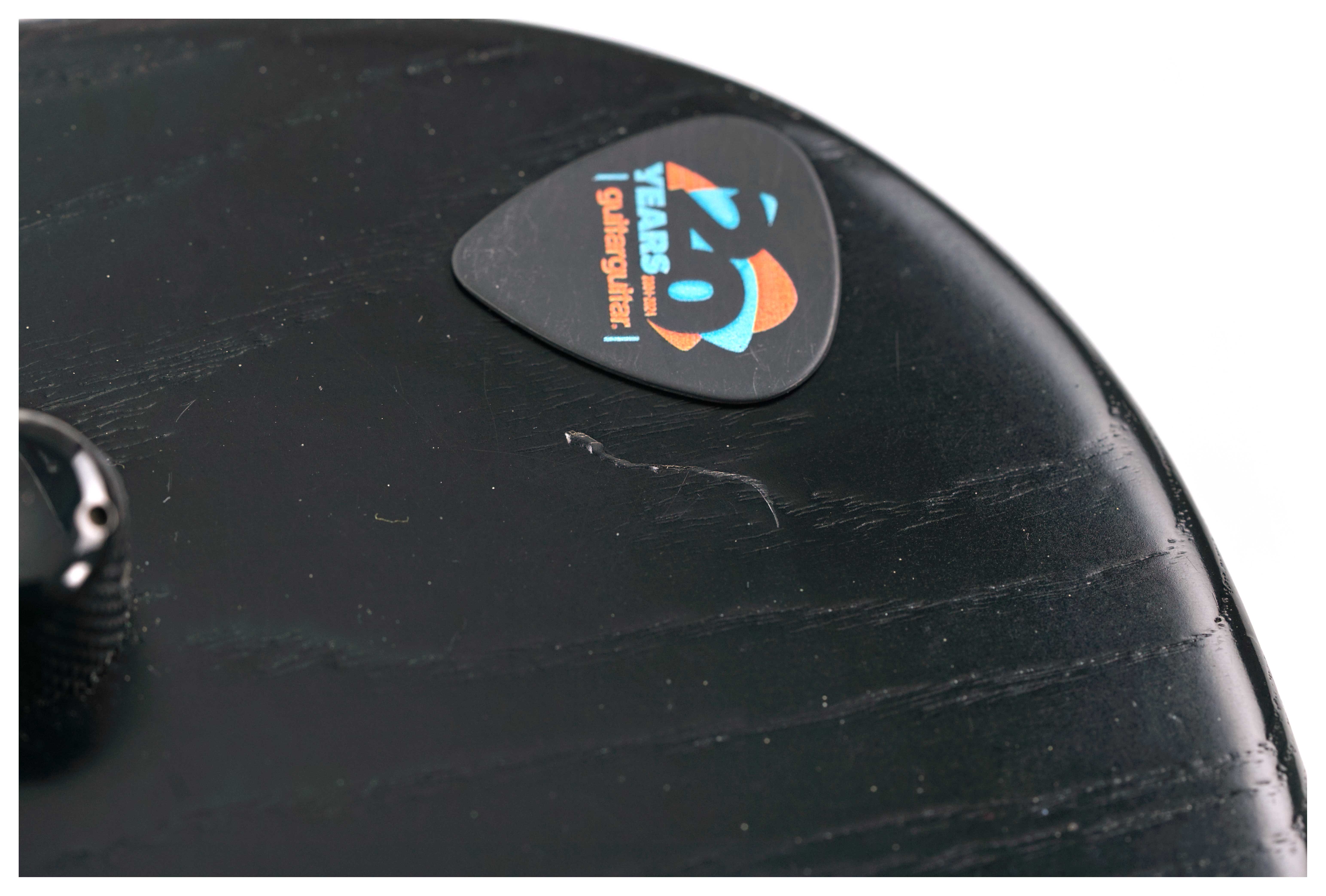 Washburn USA Custom Shop N4 Nuno Bettencourt Swamp Ash Sandblasted Black 14 of 25 (Pre-Owned) N4ESAMB  #0512007