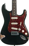 Fender Custom Shop 1963 Stratocaster Relic Black 2021 (Pre-Owned) #R109791
