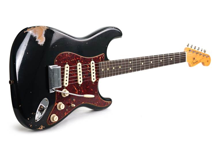 Fender Custom Shop 1963 Stratocaster Relic Black 2021 (Pre-Owned) #R109791 Fender Custom Shop 1963 Stratocaster Relic Black 2021 (Pre-Owned) #R109791