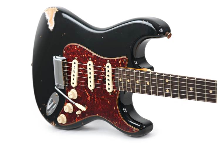 Fender Custom Shop 1963 Stratocaster Relic Black 2021 (Pre-Owned) #R109791 Fender Custom Shop 1963 Stratocaster Relic Black 2021 (Pre-Owned) #R109791