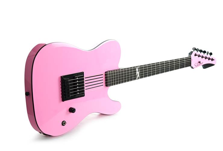 Schecter 2022 Machine Gun Kelly Signature PT Tickets To My Downfall Pink (Pre-Owned) #IW22012714 Schecter 2022 Machine Gun Kelly Signature PT Tickets To My Downfall Pink (Pre-Owned) #IW22012714