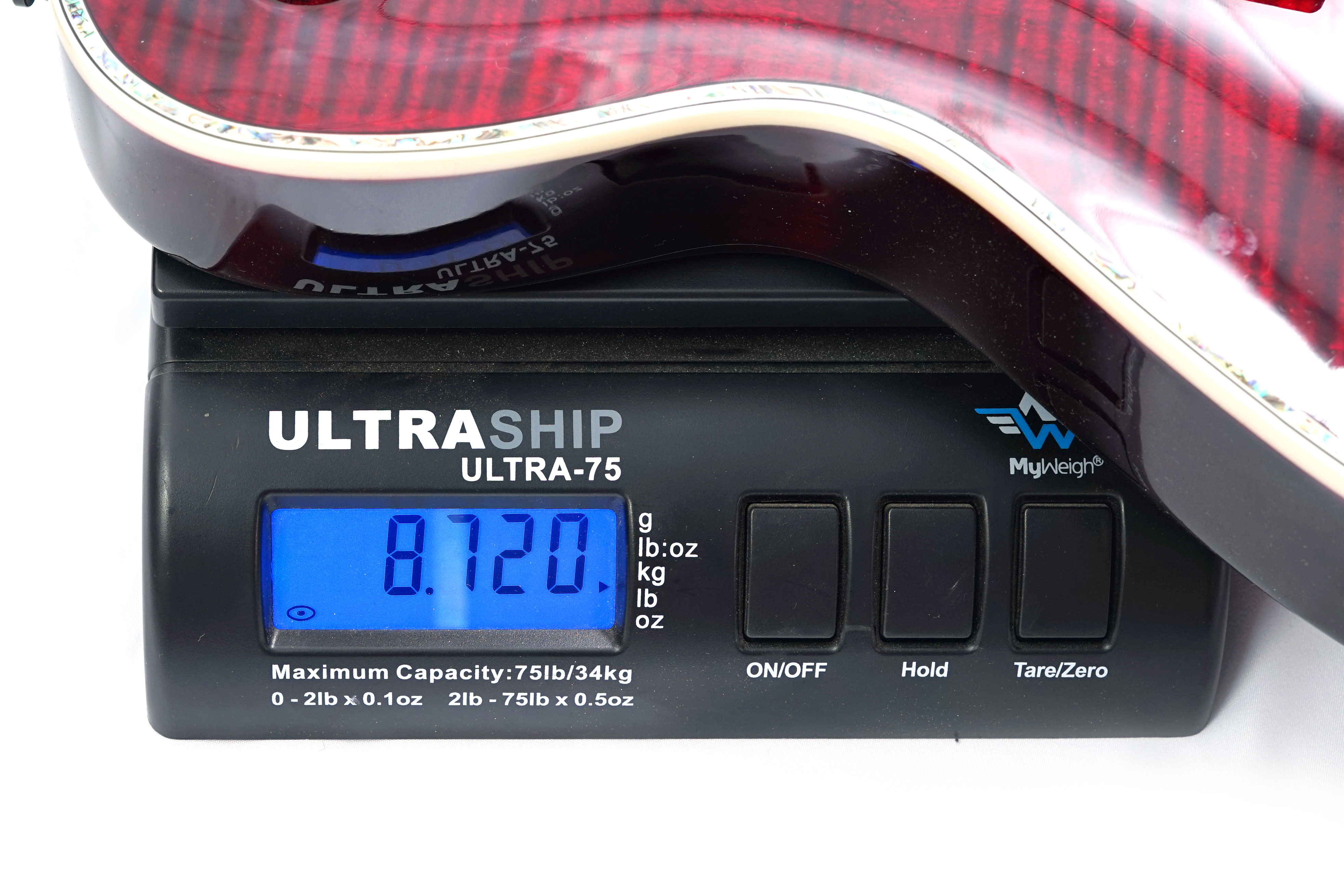 Michael Kelly  Patriot Premium Blood Red EMG Quilt Top (Pre-Owned) #E08081920