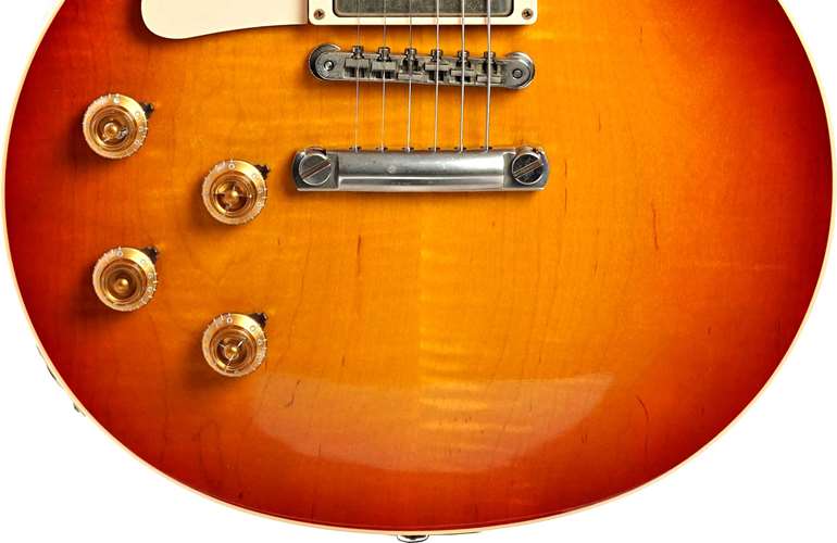 Gibson Custom Shop 2016 Model 1958 Les Paul Standard VOS Washed Cherry Left Handed (Pre-Owned) #8660219 Gibson Custom Shop 2016 Model 1958 Les Paul Standard VOS Washed Cherry Left Handed (Pre-Owned) #8660219