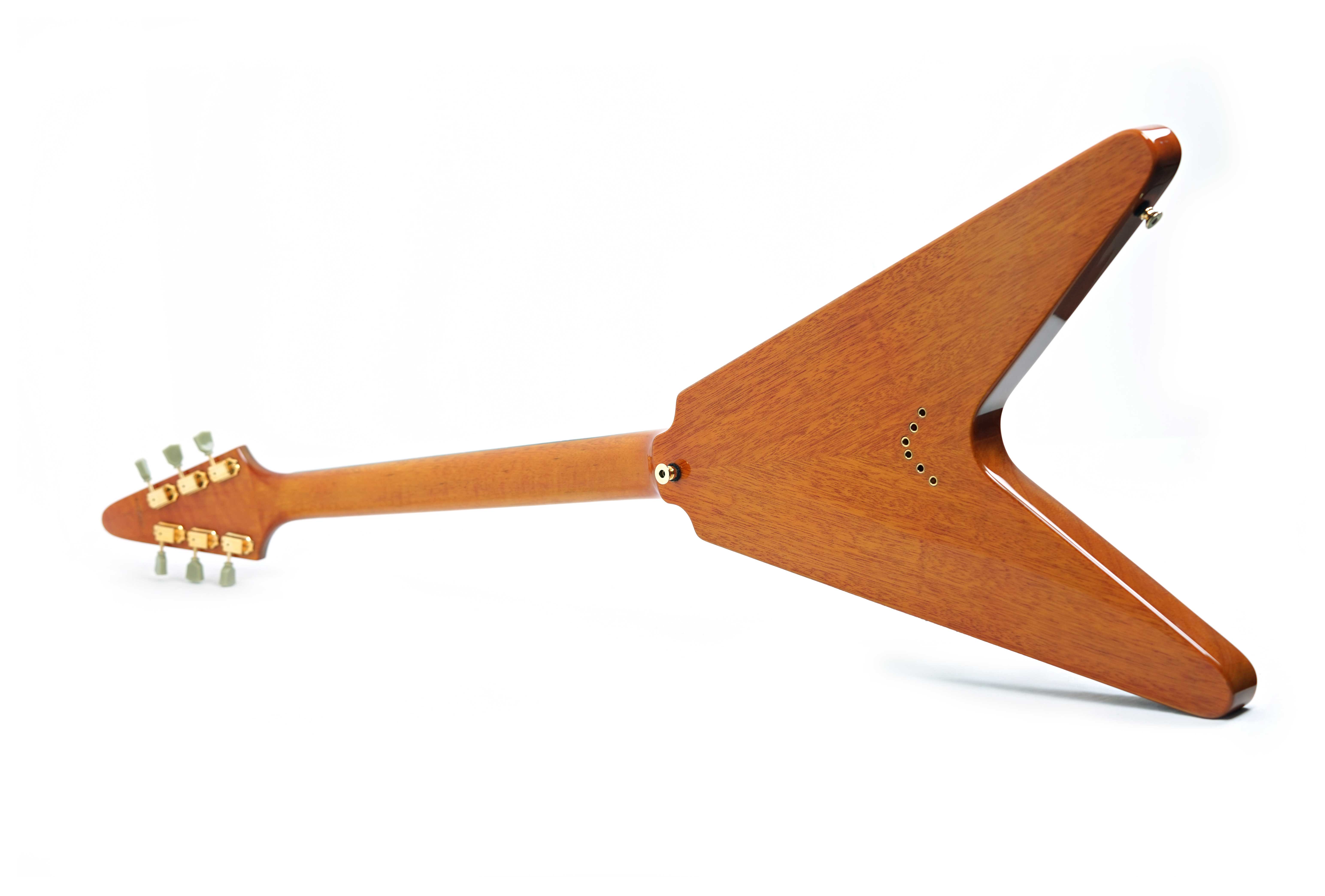 Epiphone 2017 Limited Edition Joe Bonamassa 1958 Amos Korina Flying-V Outfit Antique Natural (Pre-Owned) #17102302314