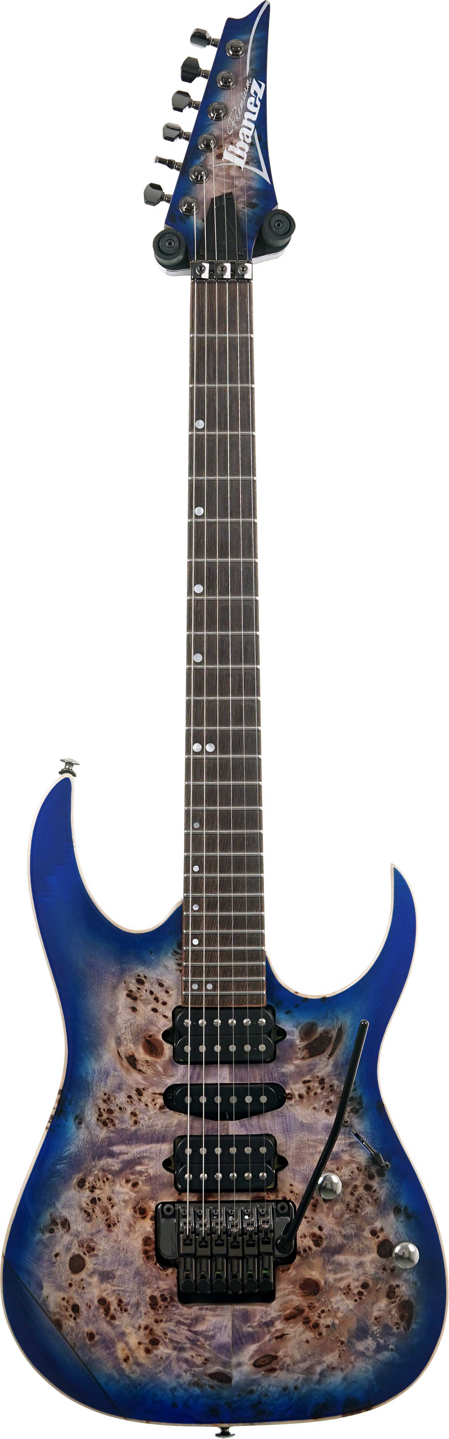 Ibanez 2016 RG3770FZ Prestige Transparent Blue (Pre-Owned