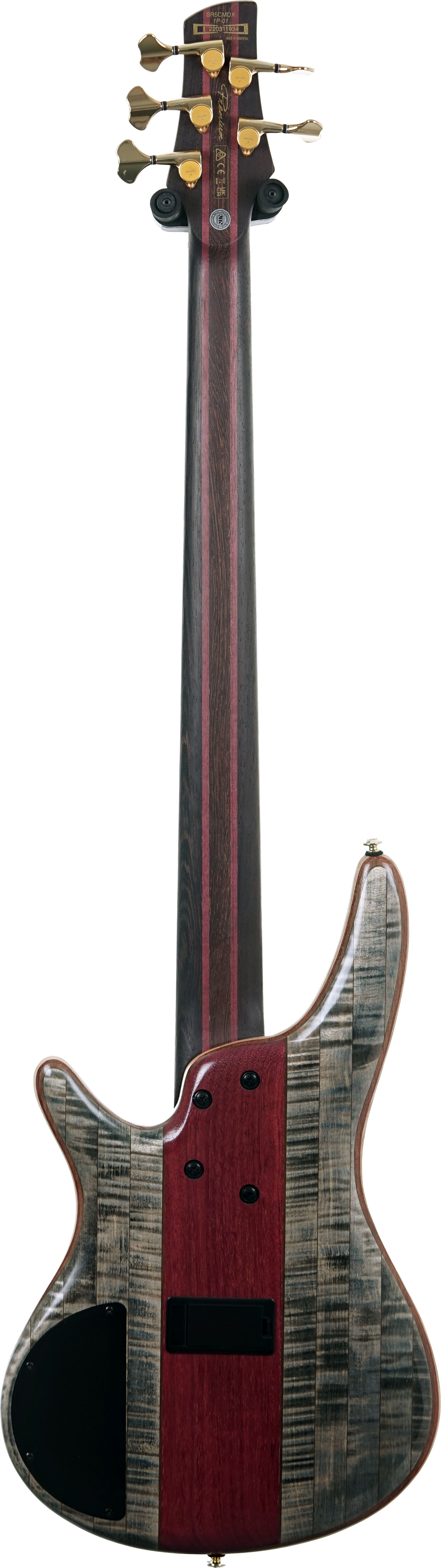 Ibanez 2022 SR5CMDX Premium 5 String Black Ice Low Gloss (Pre-Owned) #I220311934