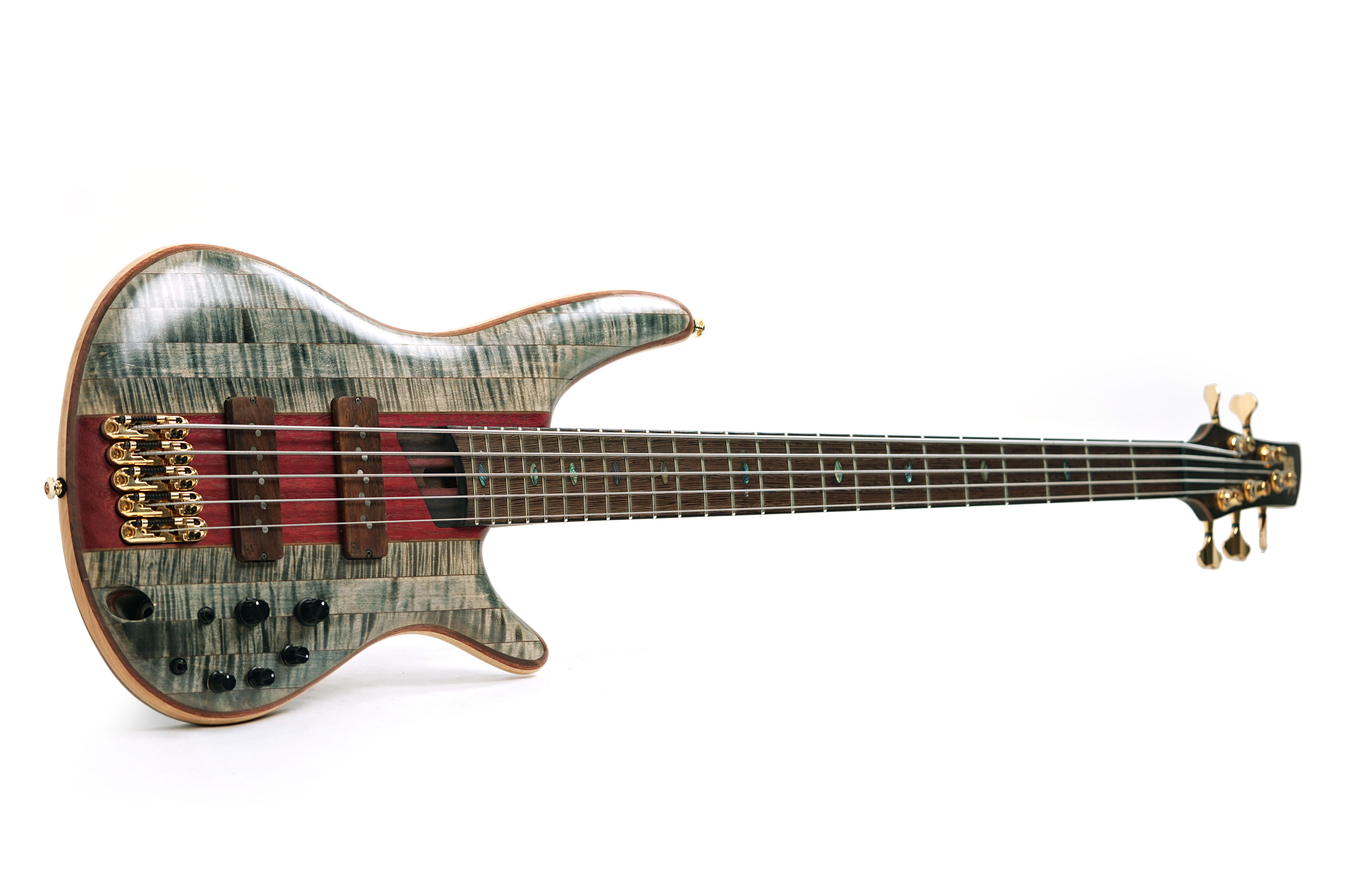 Ibanez 2022 SR5CMDX Premium 5 String Black Ice Low Gloss (Pre-Owned) #I220311934