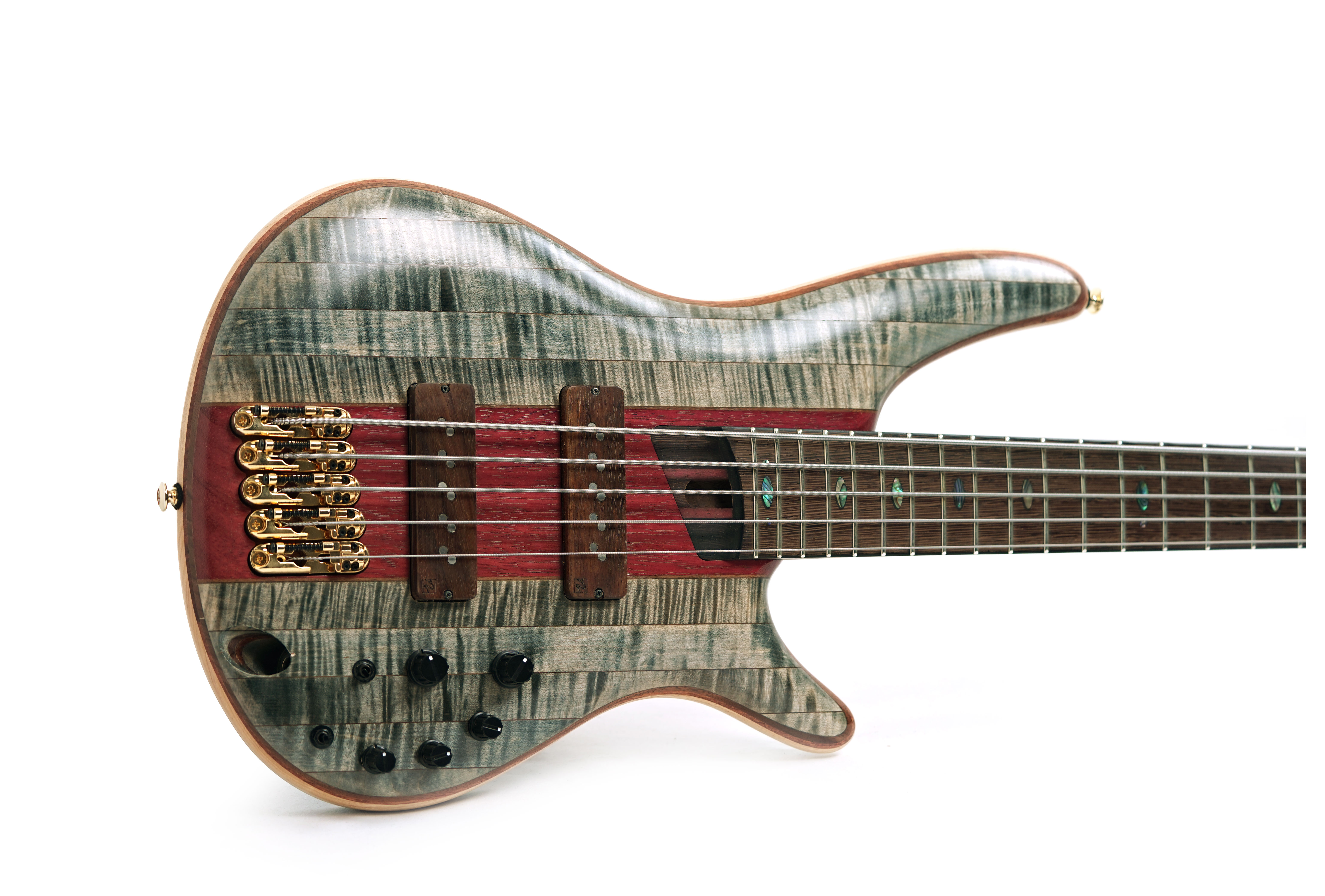 Ibanez 2022 SR5CMDX Premium 5 String Black Ice Low Gloss (Pre-Owned) #I220311934