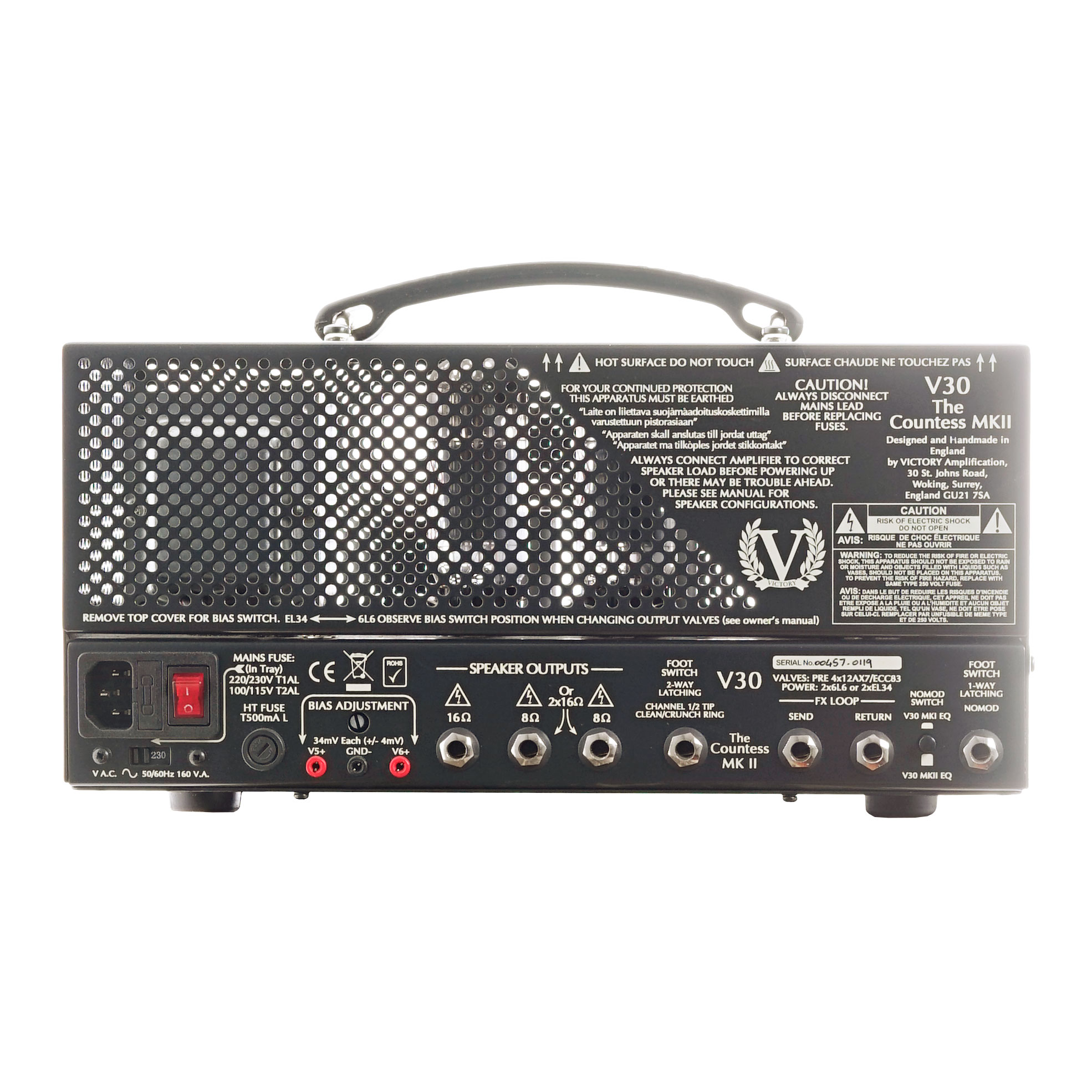 Victory Amps V30 Countess MKII Valve Amp Head (Pre-Owned)  #00457-00119