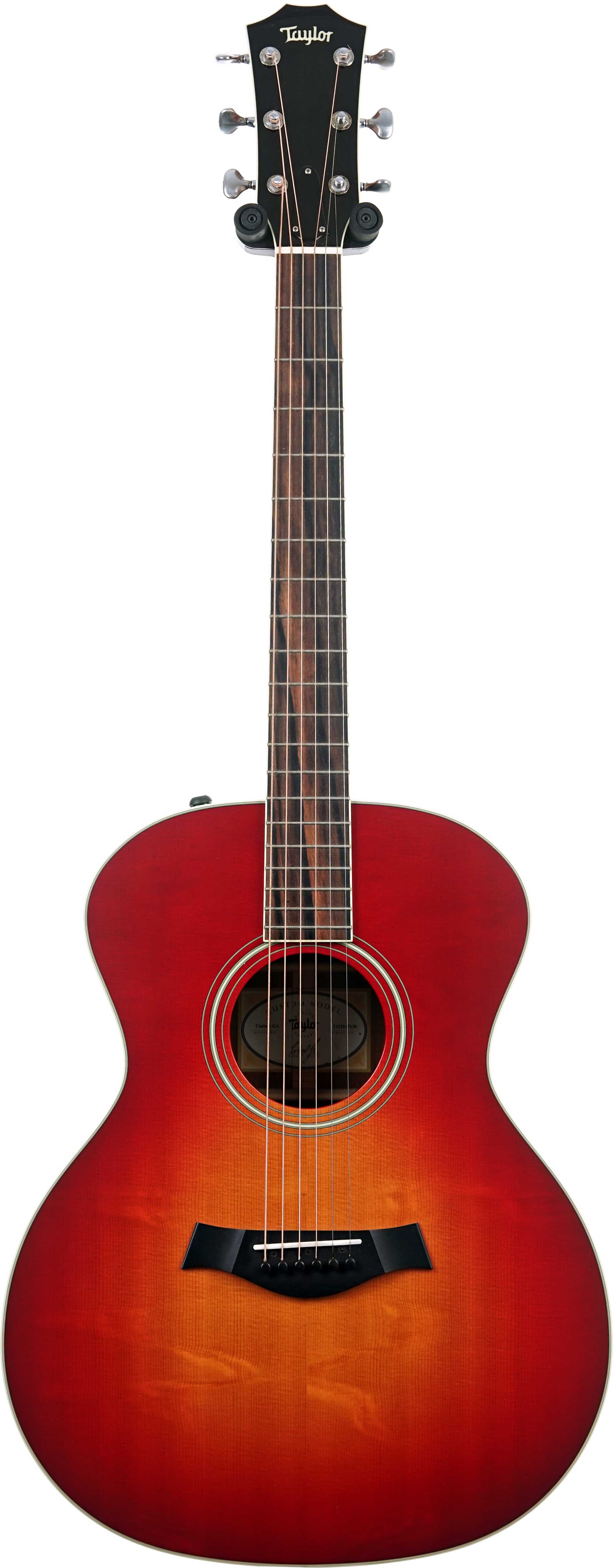 Taylor 2015 Grand Auditorium Satin Cherry Sunburst (Pre-Owned) #1112145130