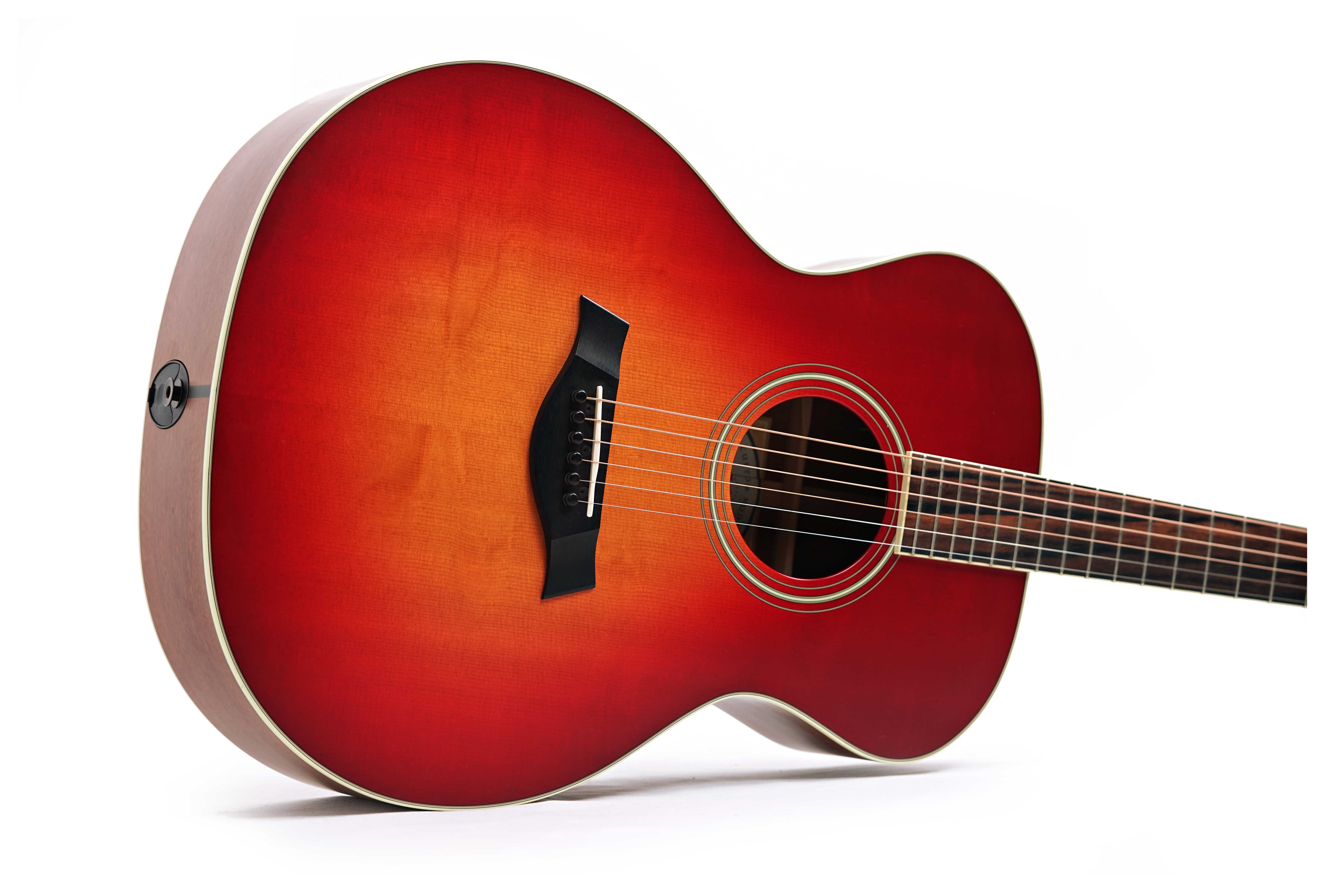 Taylor 2015 Grand Auditorium Satin Cherry Sunburst (Pre-Owned) #1112145130