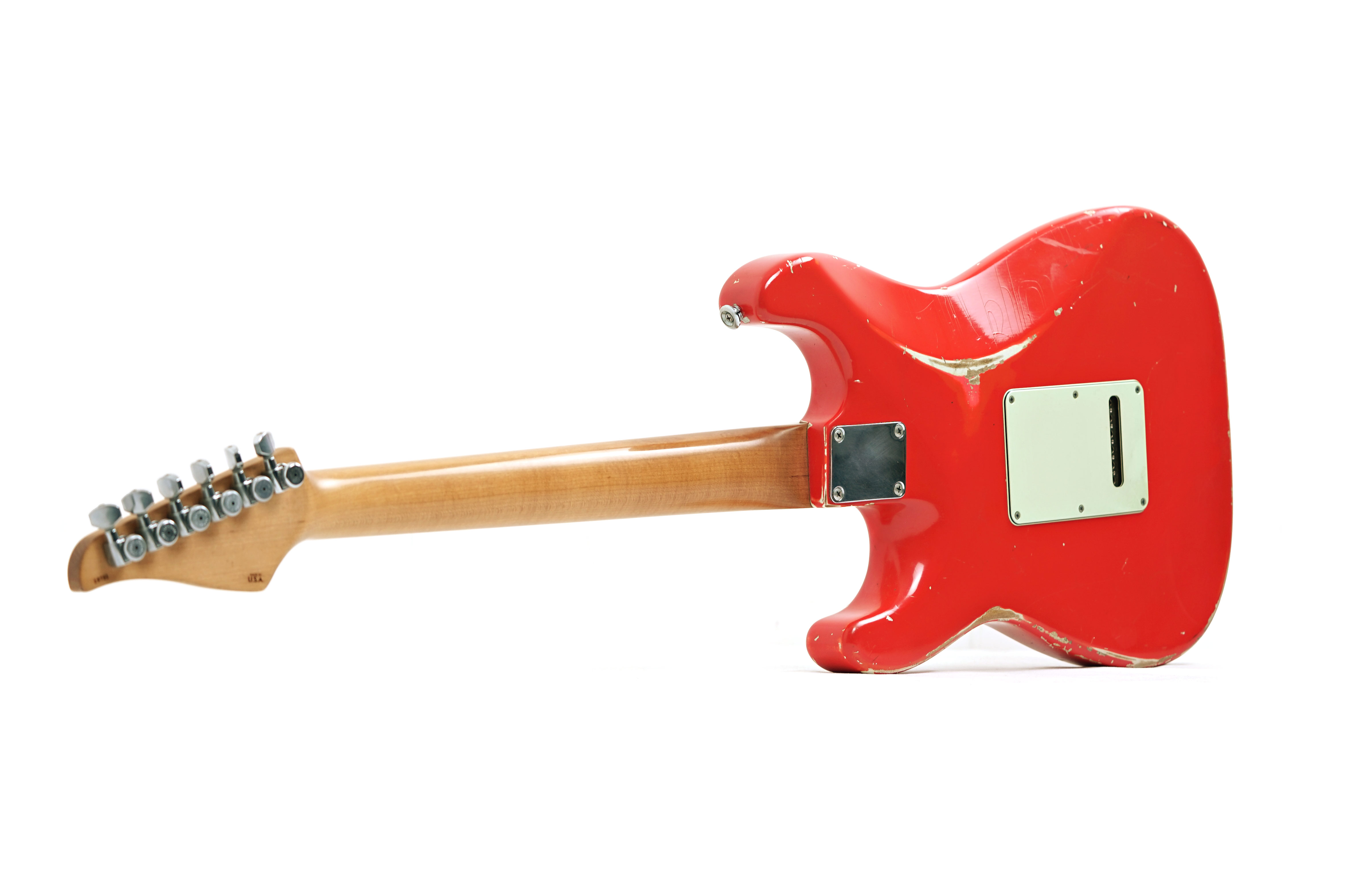 Suhr Classic Antique Pro， Fiesta Red， 2016 SSS， Rosewood Neck【美品】 Suhr Classic S Antique Roasted - Fiesta Red - Eddie\u0027s Guitars