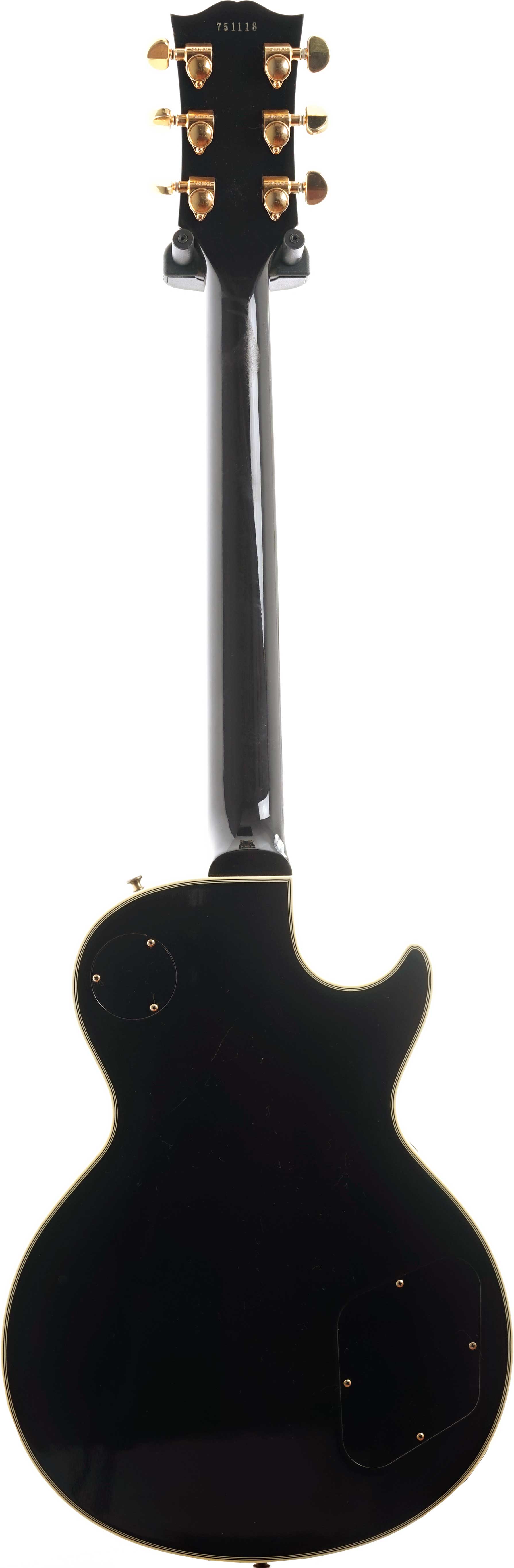 Gibson Custom Shop 1957 Les Paul Custom 3 Pickup Gloss Ebony Left Handed (Pre-Owned) #751118