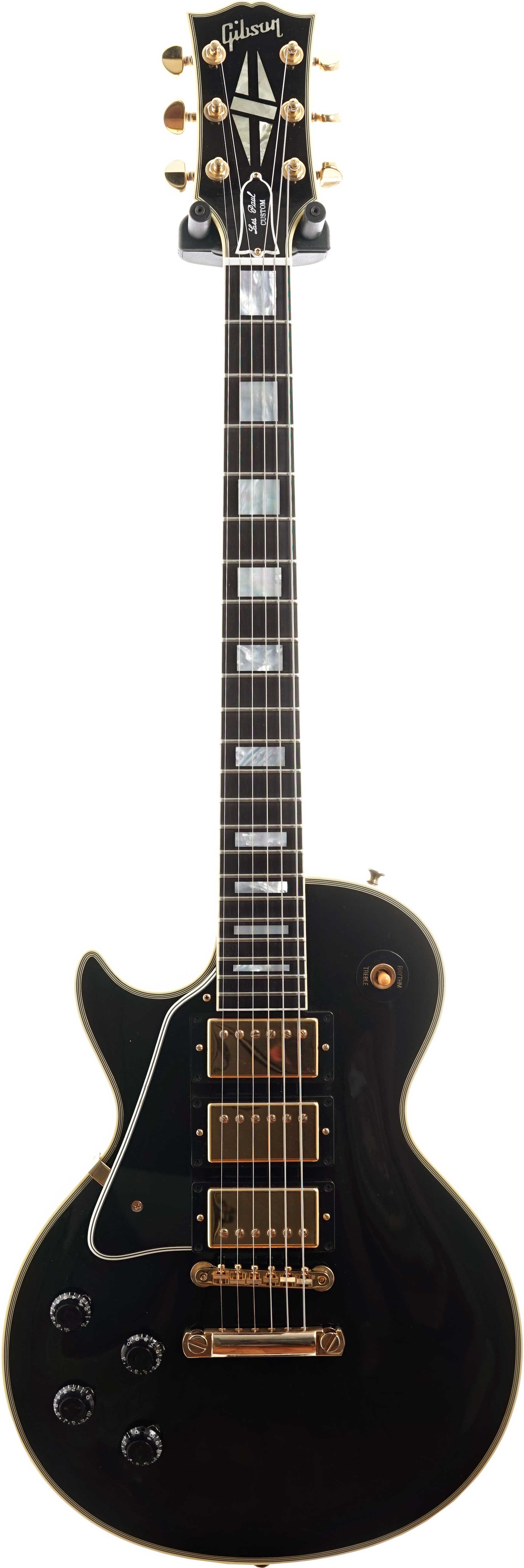Gibson Custom Shop 1957 Les Paul Custom 3 Pickup Gloss Ebony Left Handed (Pre-Owned) #751118