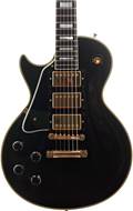 Gibson Custom Shop 1957 Les Paul Custom 3 Pickup Gloss Ebony Left Handed (Pre-Owned) #751118