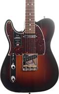 Fender 2021 American Professional II Telecaster 3 Tone Sunburst Rosewood Fingerboard Left Handed (Pre-Owned) #US21041257