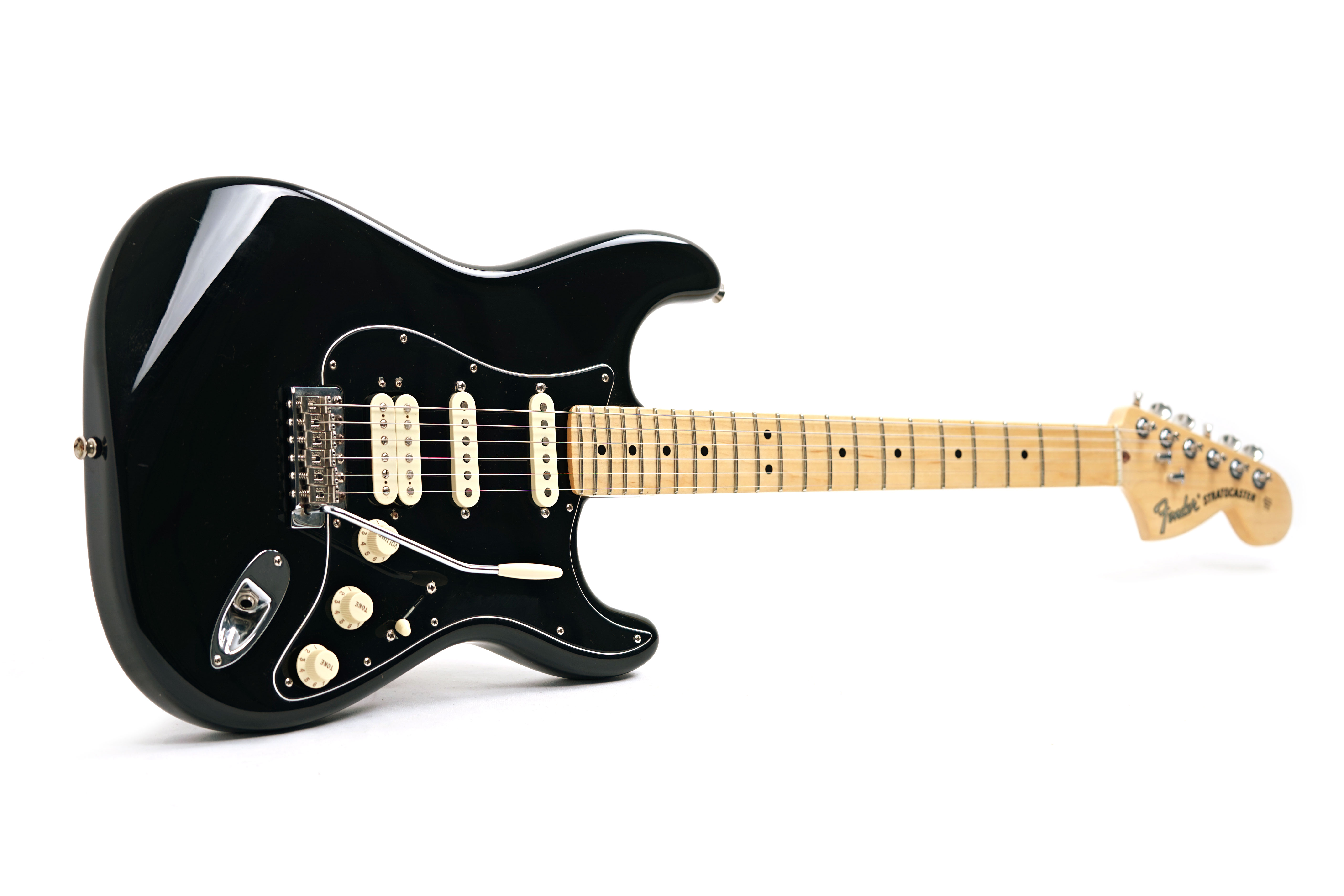 Fender 2021 American Performer Stratocaster HSS Black Maple Fingerboard (Pre-Owned) #US210040698