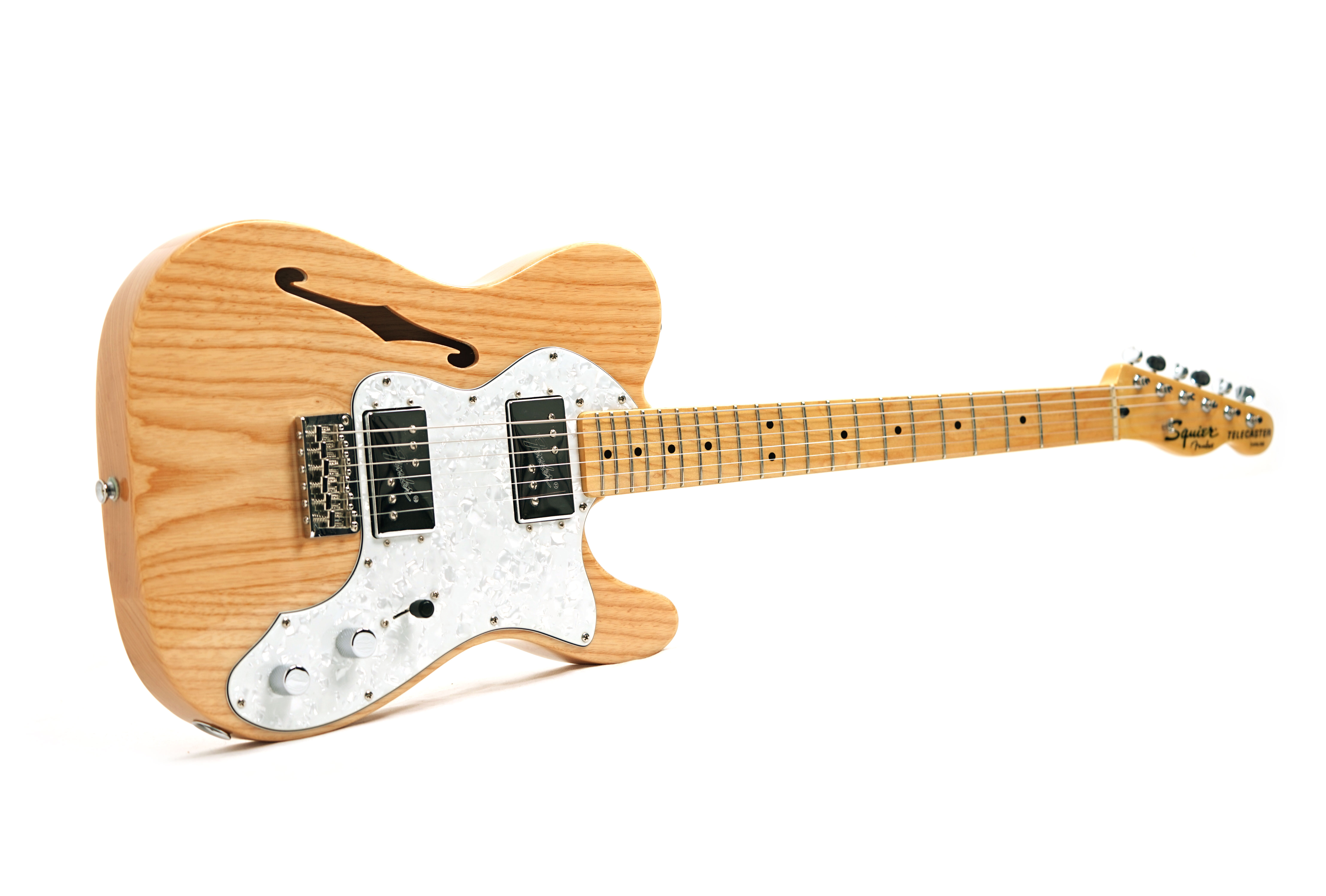 Squier 2018 Vintage Modified 72 Telecaster Thinline Maple Fingerboard Natural (Pre-Owned) #ICS18016321