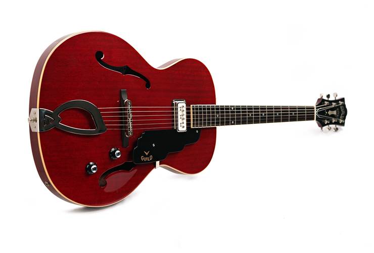 Guild 2023 T-50 Slim Limited Edition Cherry (Pre-Owned) #KSG2304227 Guild 2023 T-50 Slim Limited Edition Cherry (Pre-Owned) #KSG2304227