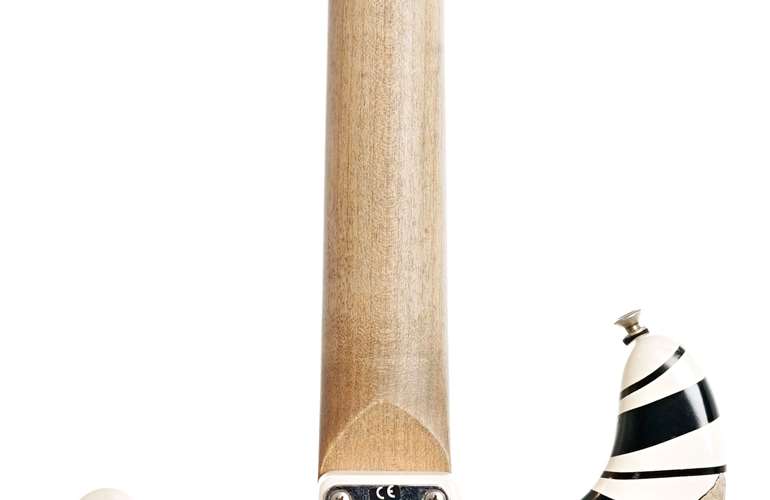 EVH Striped Series '78 Eruption, Maple Fingerboard White with Black Stripe (Pre-Owned) #EVH2202798 EVH Striped Series '78 Eruption, Maple Fingerboard White with Black Stripe (Pre-Owned) #EVH2202798