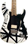 EVH Striped Series '78 Eruption, Maple Fingerboard White with Black Stripe (Pre-Owned) #EVH2202798