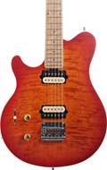 Music Man 2008 Axis Super Sport HH Cherry Burst Left Handed (Pre-Owned) #L04325