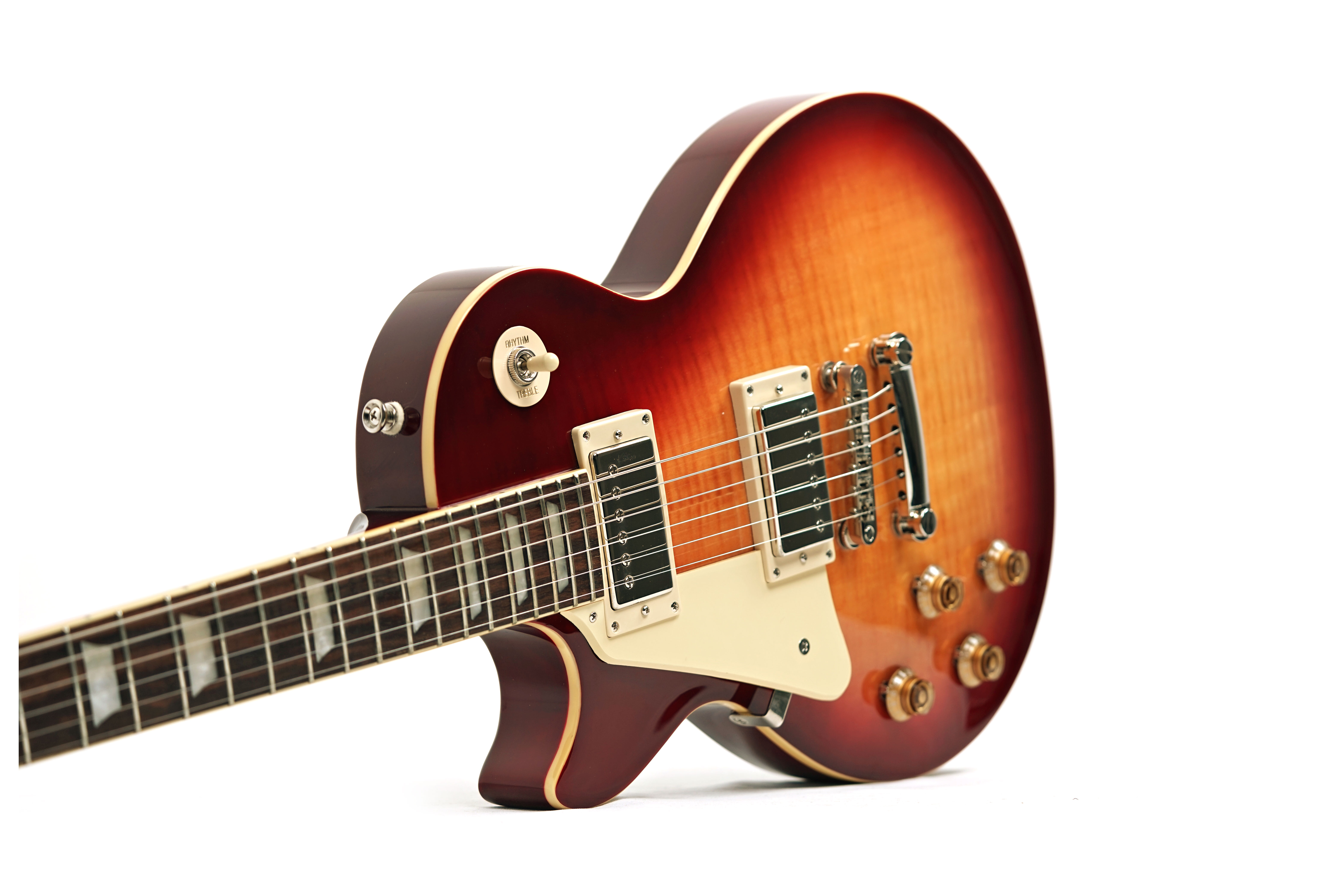 Epiphone 2023 Les Paul Standard 50s Figured Left Handed Washed Cherry Sunburst (Pre-Owned) #23081520085