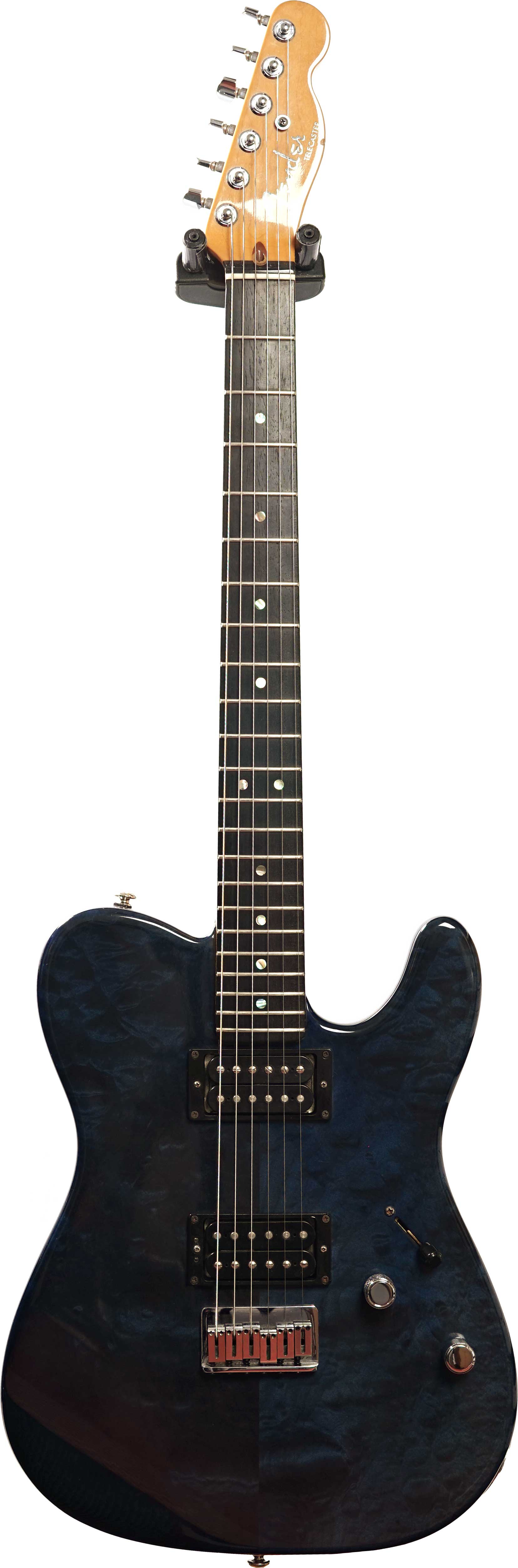 Fender 2004 American Deluxe Telecaster QMT HH Cobalt Blue (Pre-Owned) #DZ3194577