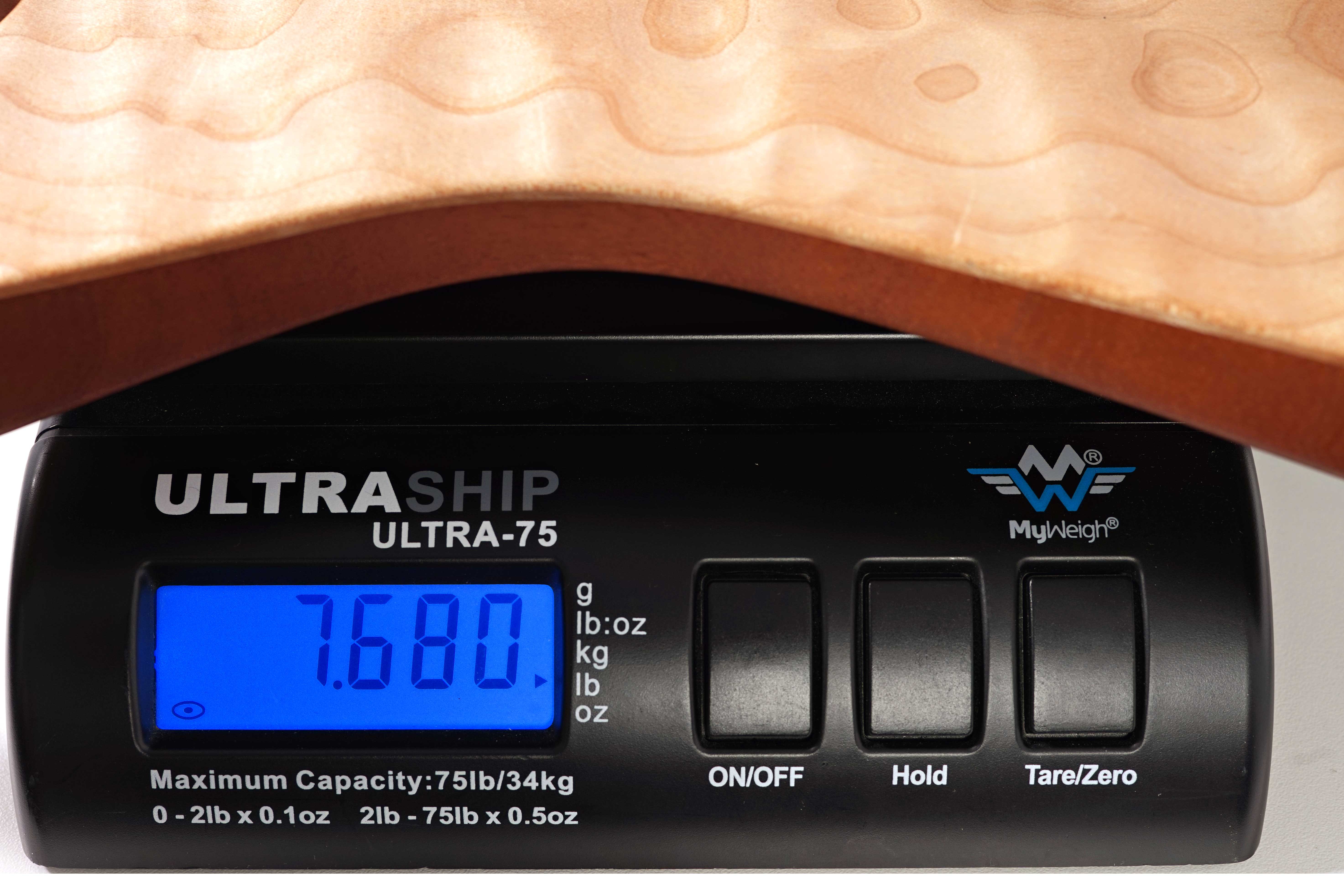 Jackson USA Signature Phil Collen PC1 Satin Stain Caramelized Flame Maple Fingerboard Satin Au Natural (Pre-Owned) #13543