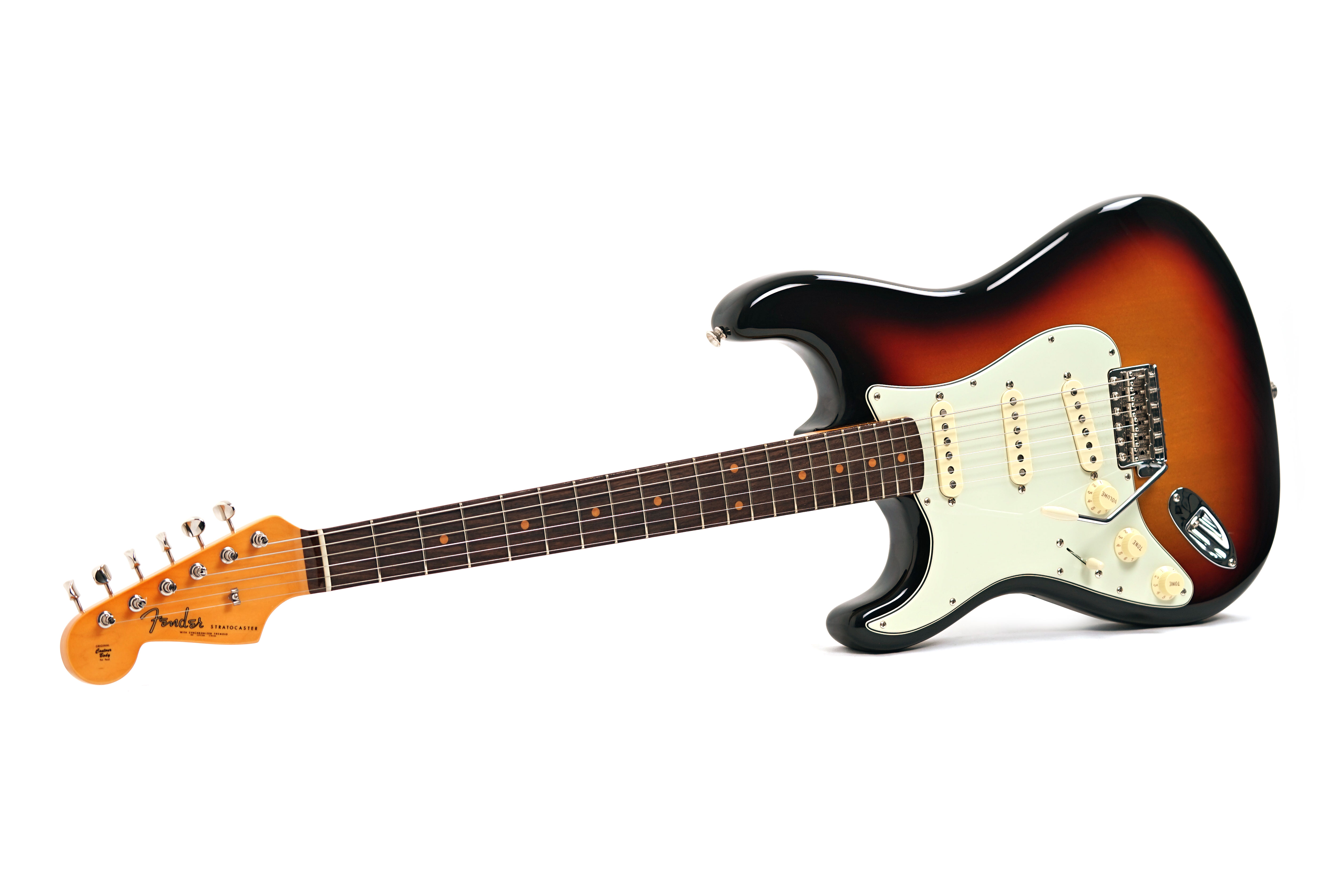 Fender 2024 American Vintage II 61 Stratocaster 3 Colour Sunburst Left Handed (Pre-Owned) #V2432348