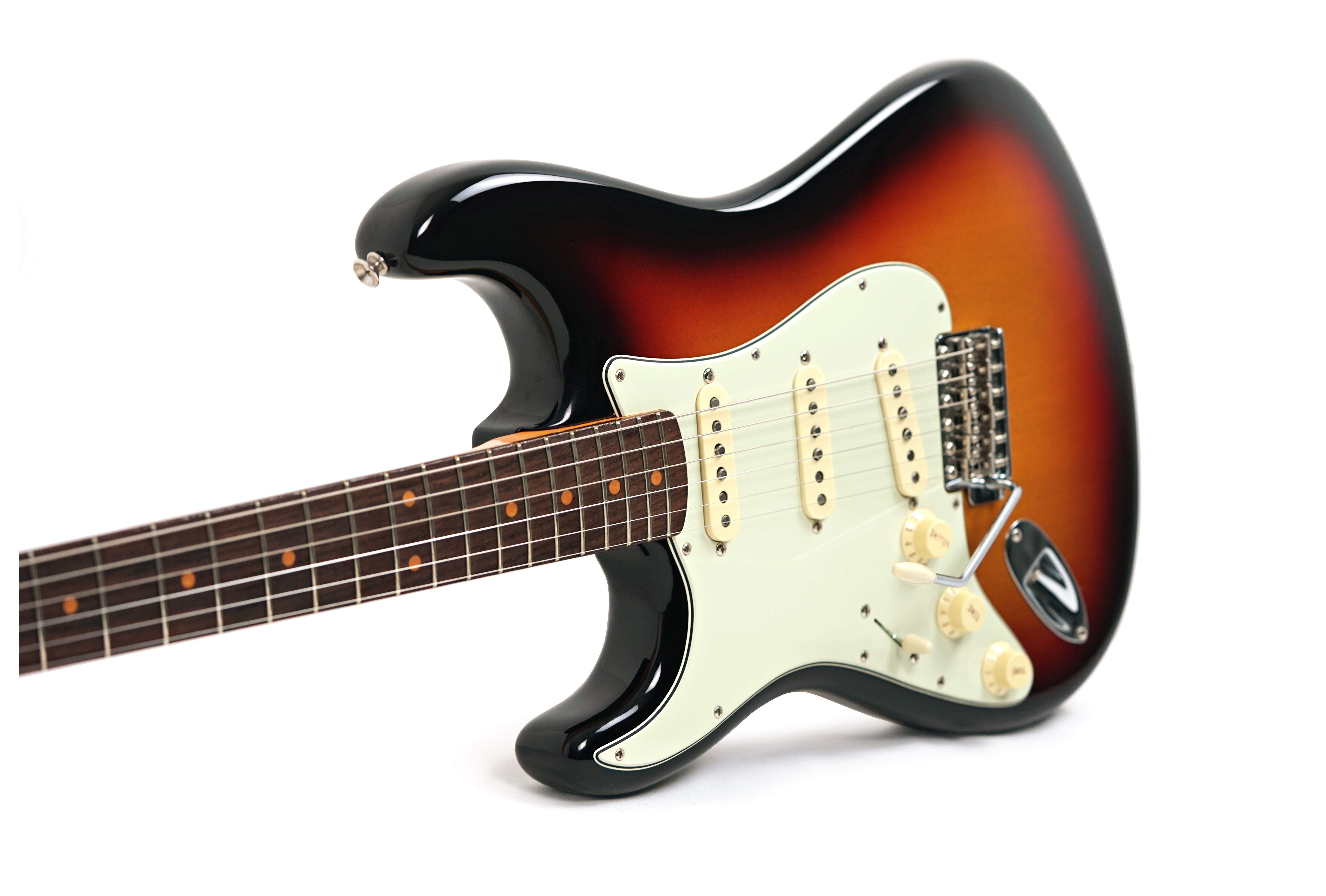 Fender 2024 American Vintage II 61 Stratocaster 3 Colour Sunburst Left Handed (Pre-Owned) #V2432348
