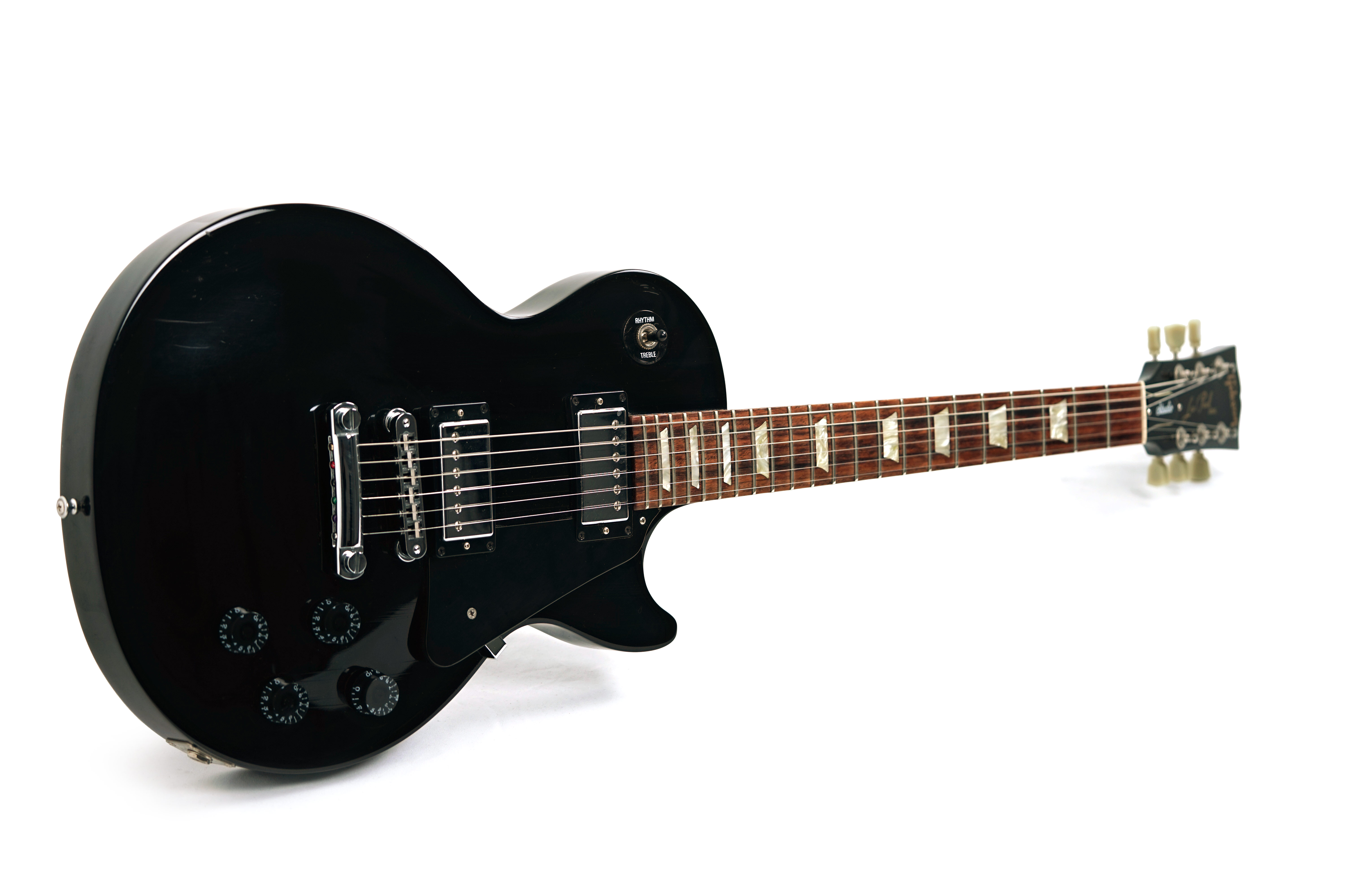 Gibson 2007 Les Paul Studio Ebony Chrome Hardware (Pre-Owned) #007470498