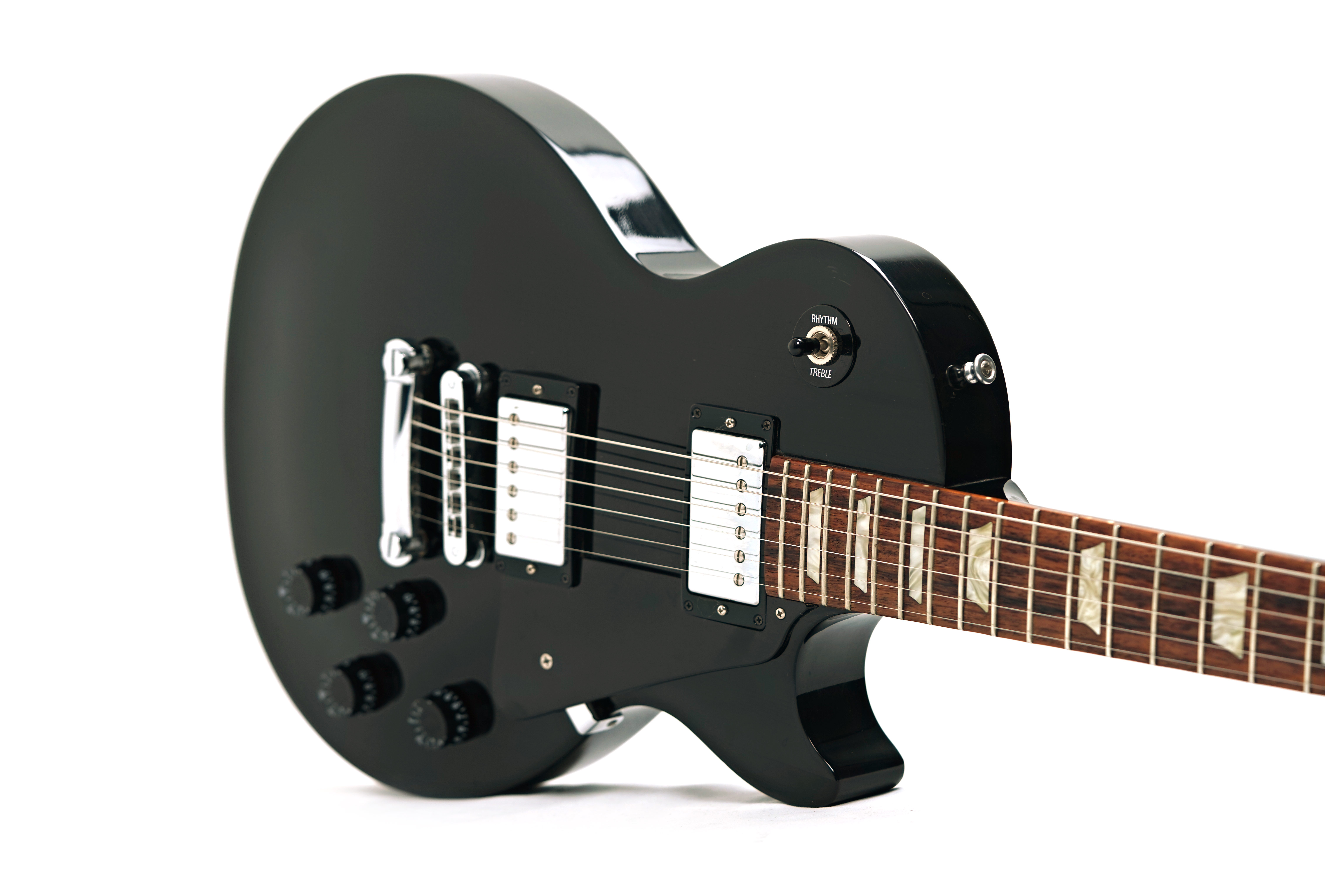 Gibson 2007 Les Paul Studio Ebony Chrome Hardware (Pre-Owned) #007470498