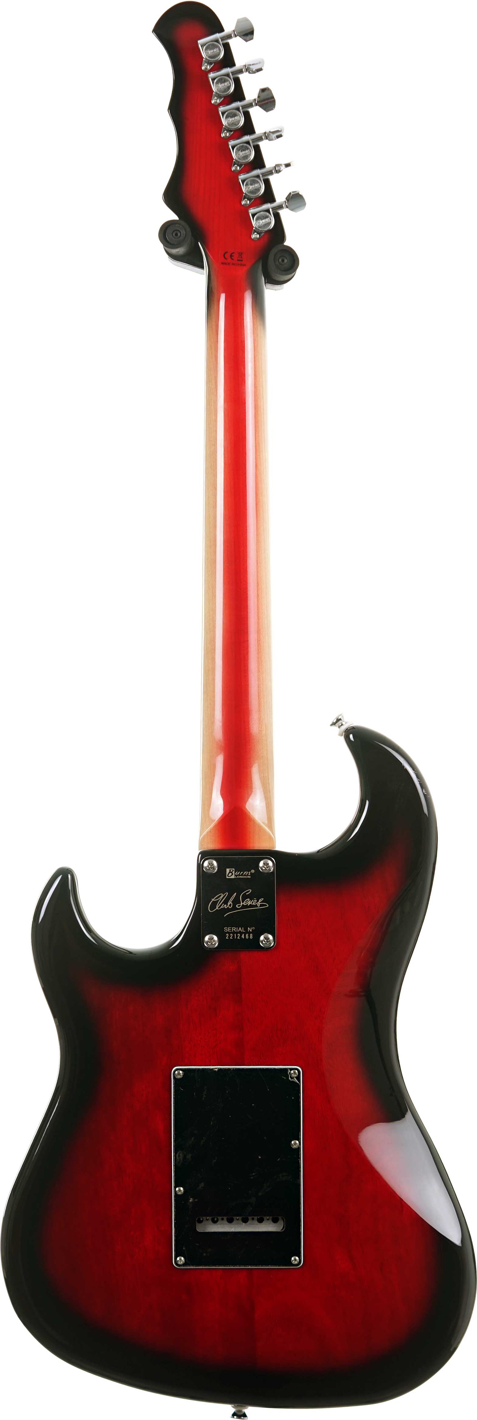 Burns 2022 Short Scale Jazz Red Burst (Pre-Owned) #2212468