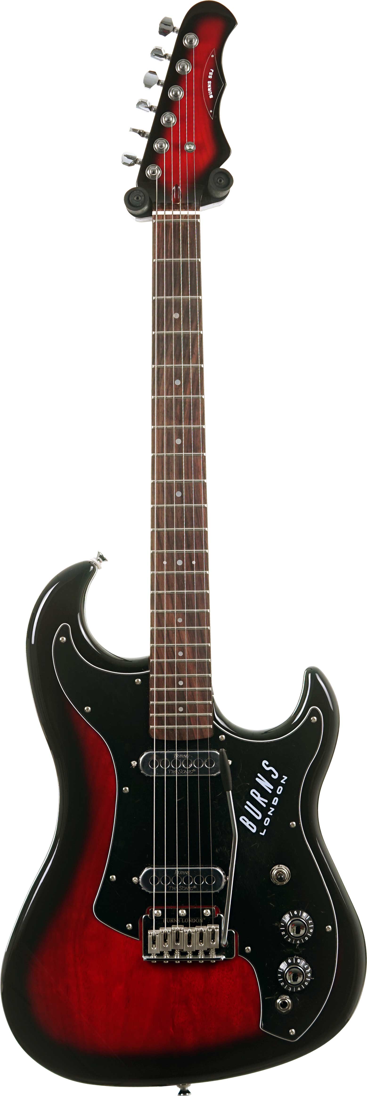 Burns 2022 Short Scale Jazz Red Burst (Pre-Owned) #2212468