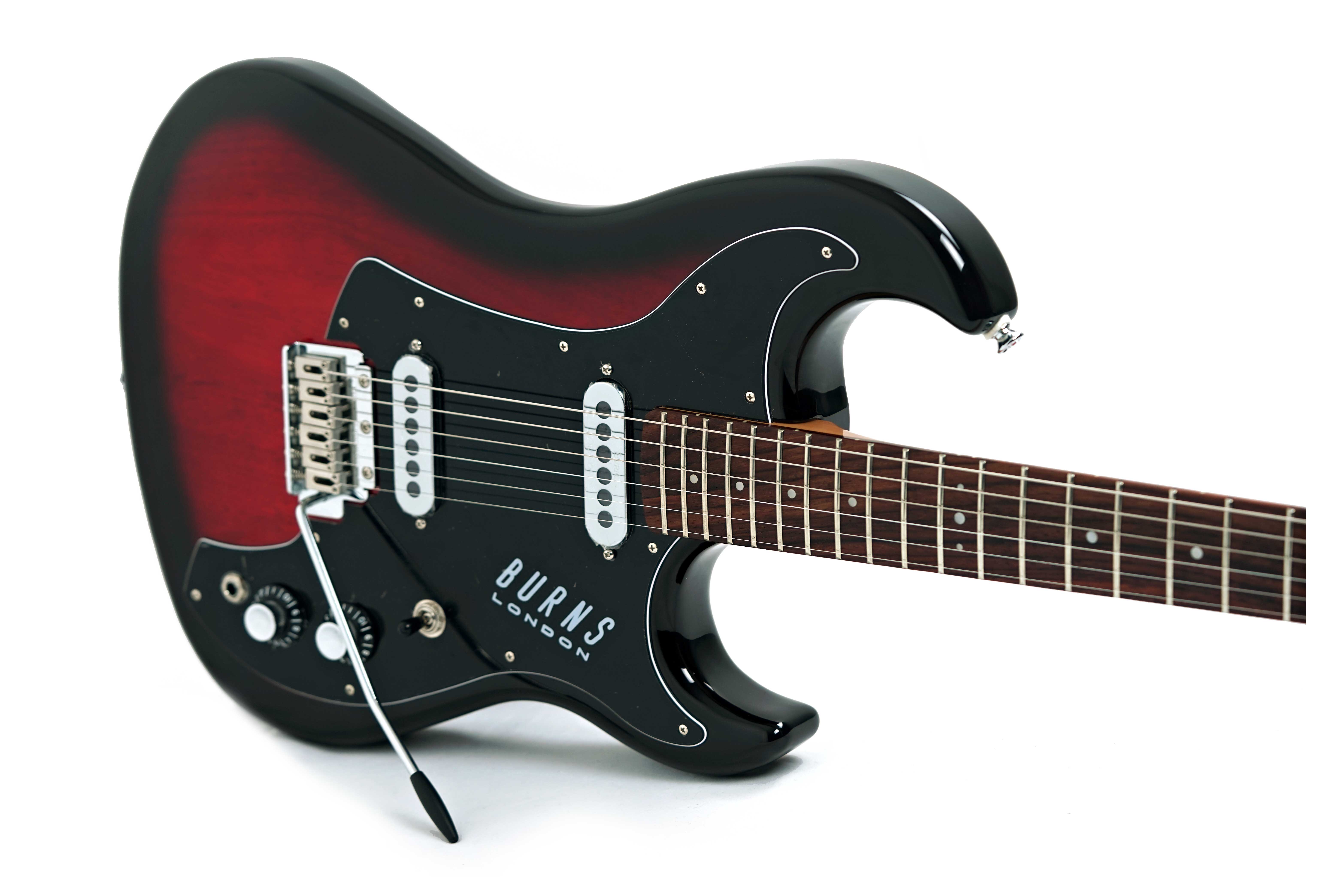 Burns 2022 Short Scale Jazz Red Burst (Pre-Owned) #2212468