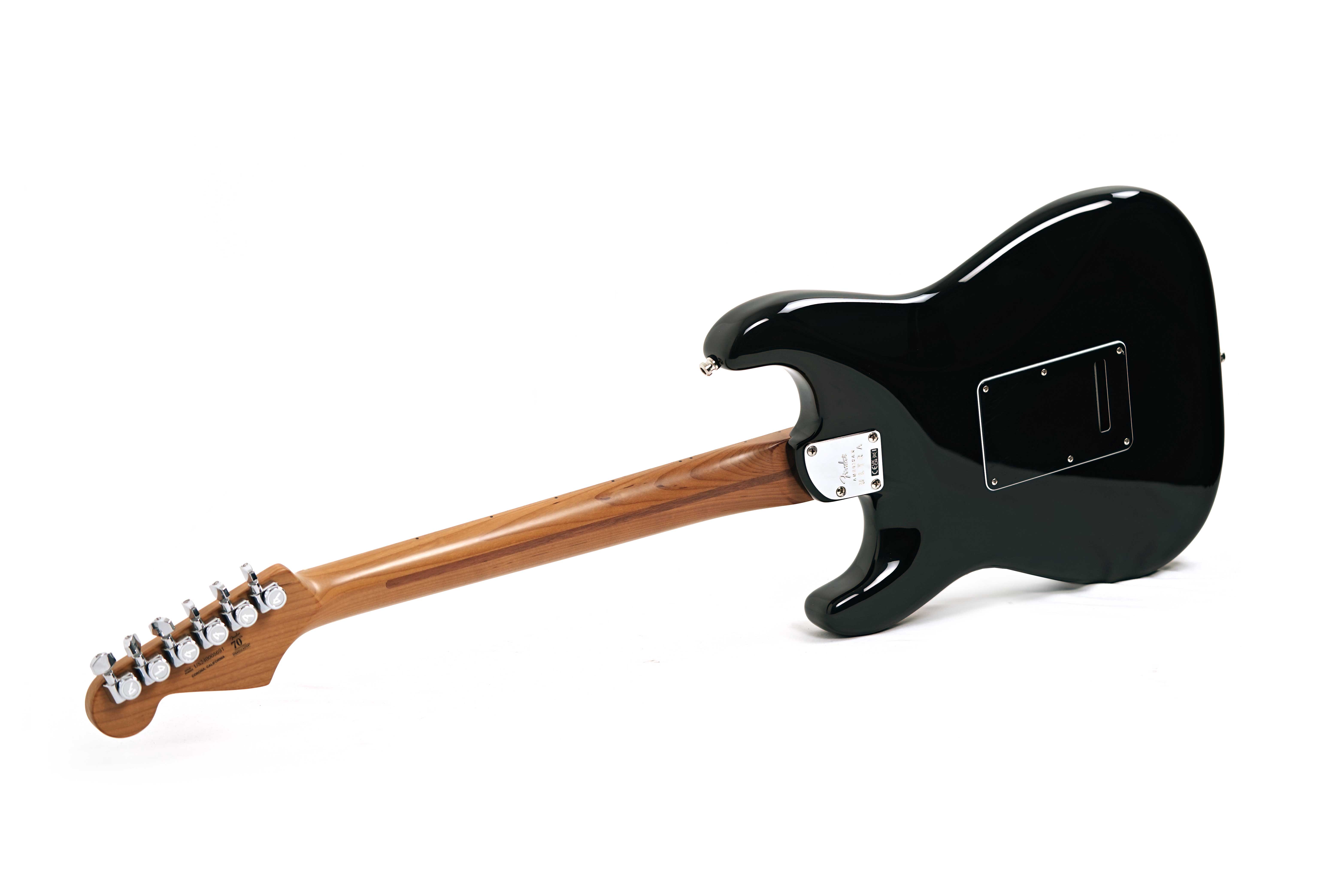 Fender FSR American Ultra Stratocaster Black with Roasted Maple guitarguitar Exclusive (Pre-Owned) #US240005691