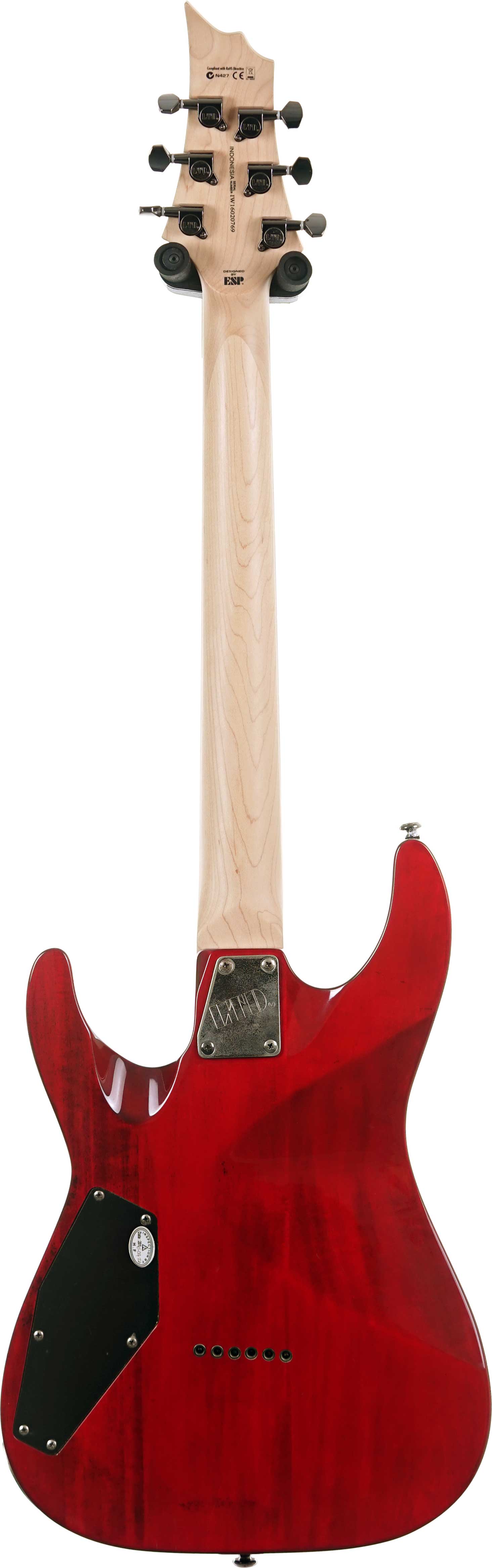 ESP LTD 2016 H-101FM See-Thru Red (Pre-Owned) #IW16020769