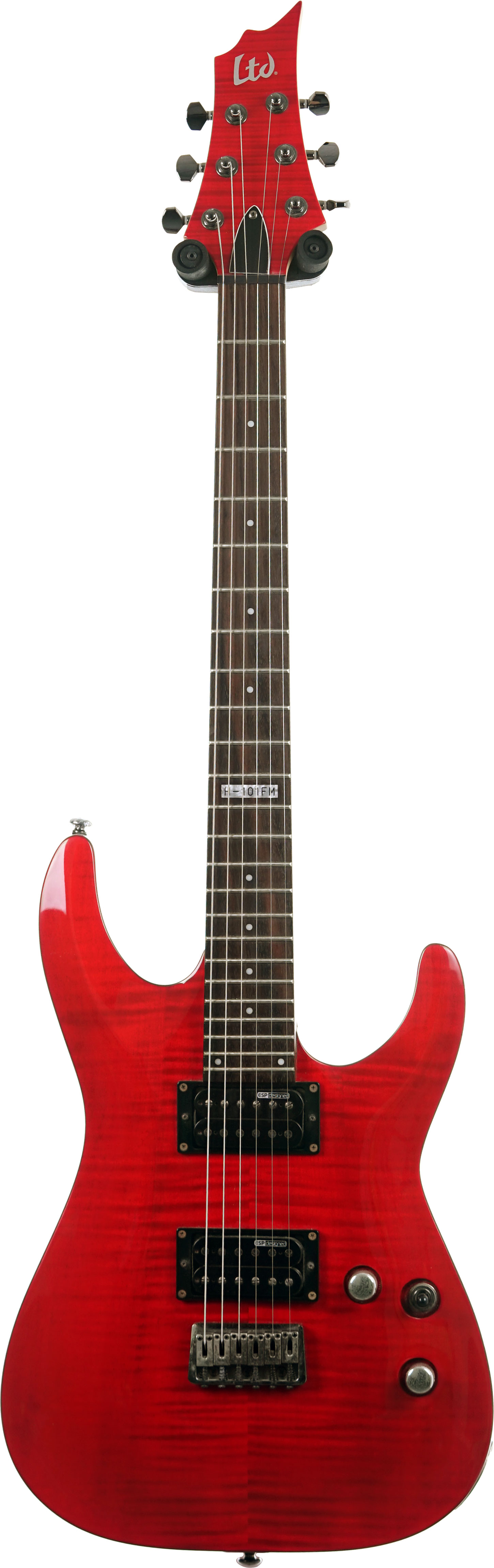 ESP LTD 2016 H-101FM See-Thru Red (Pre-Owned) #IW16020769