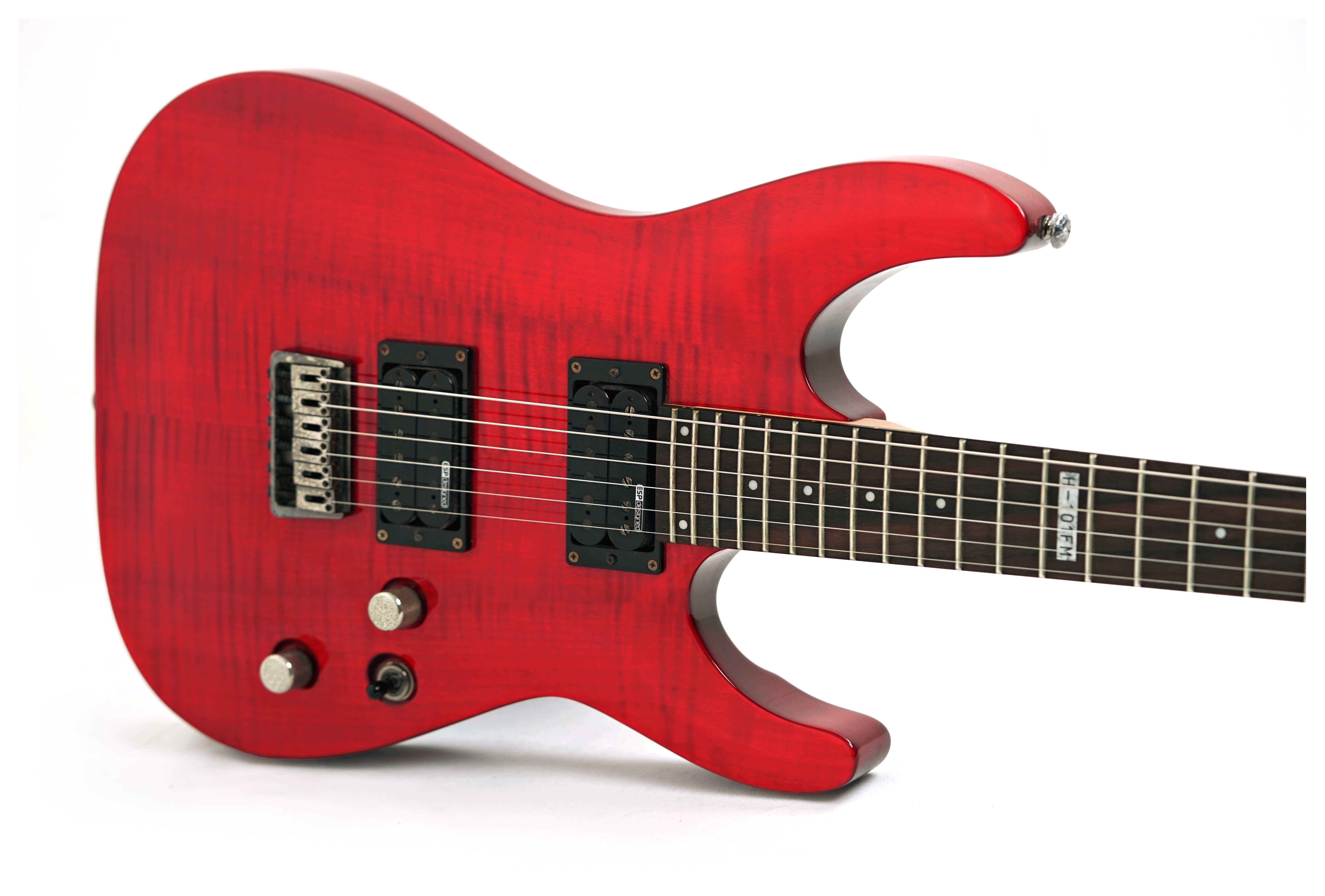 ESP LTD 2016 H-101FM See-Thru Red (Pre-Owned) #IW16020769